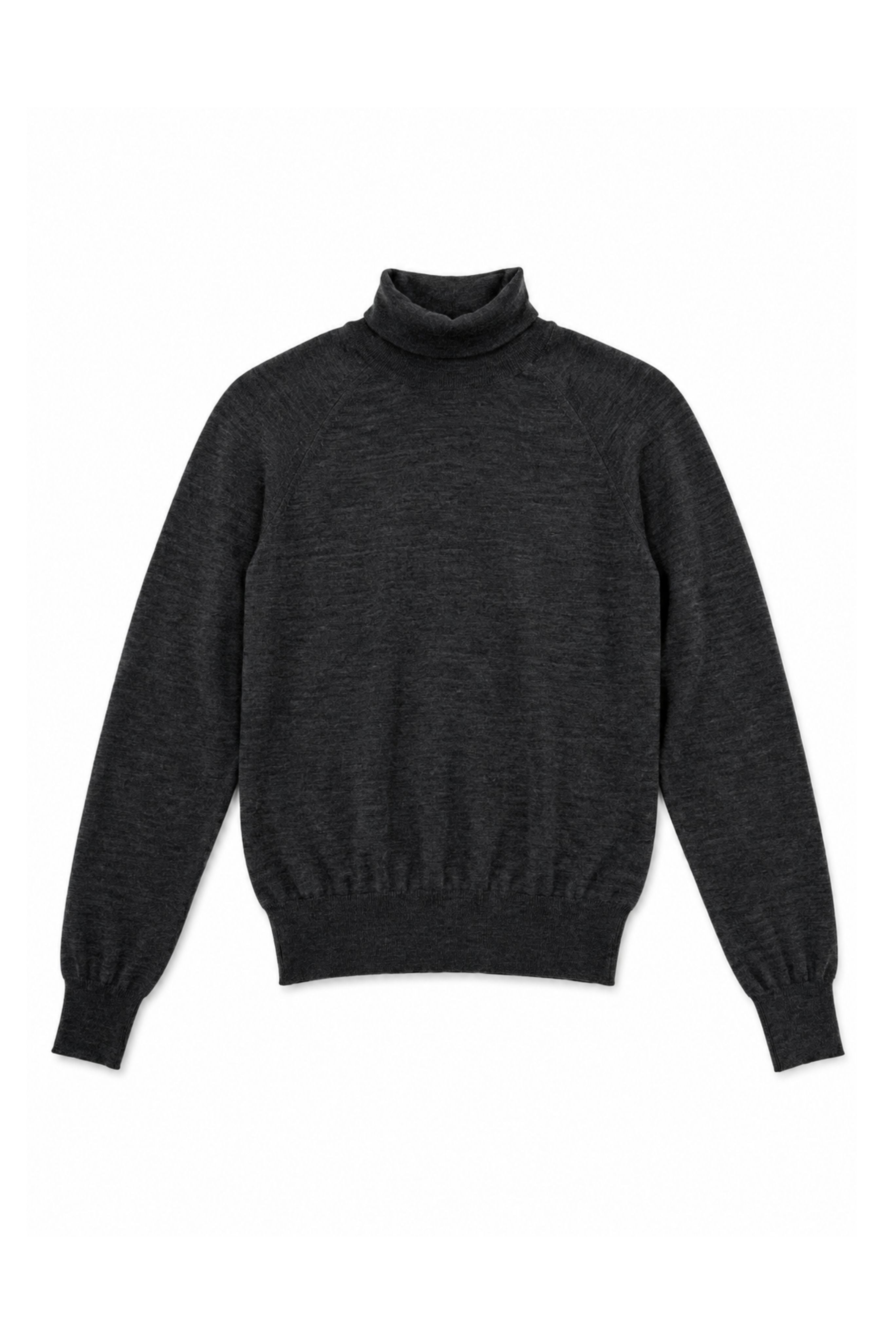 High Neck Jumper in Anthracite