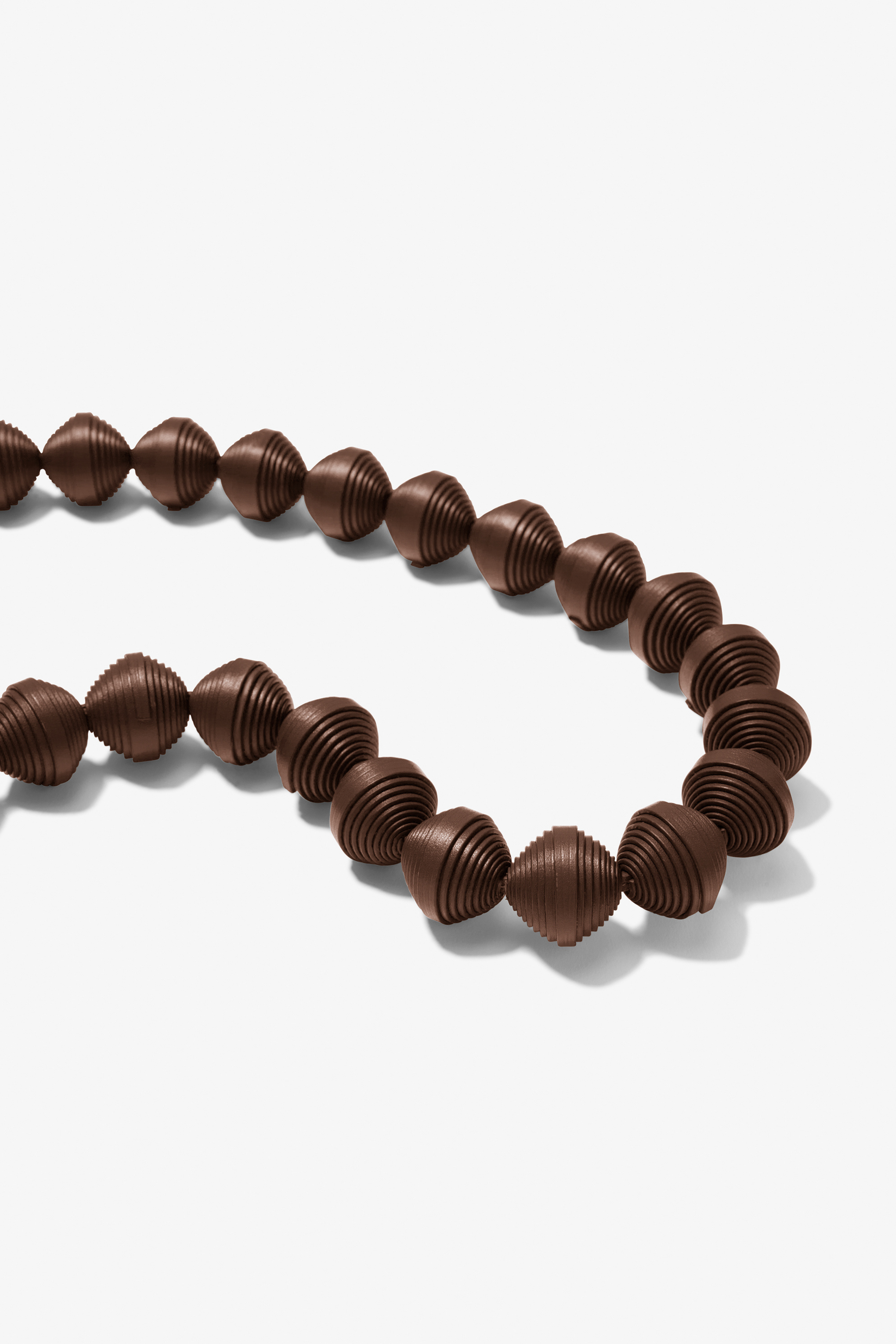 Leather Beads Necklace