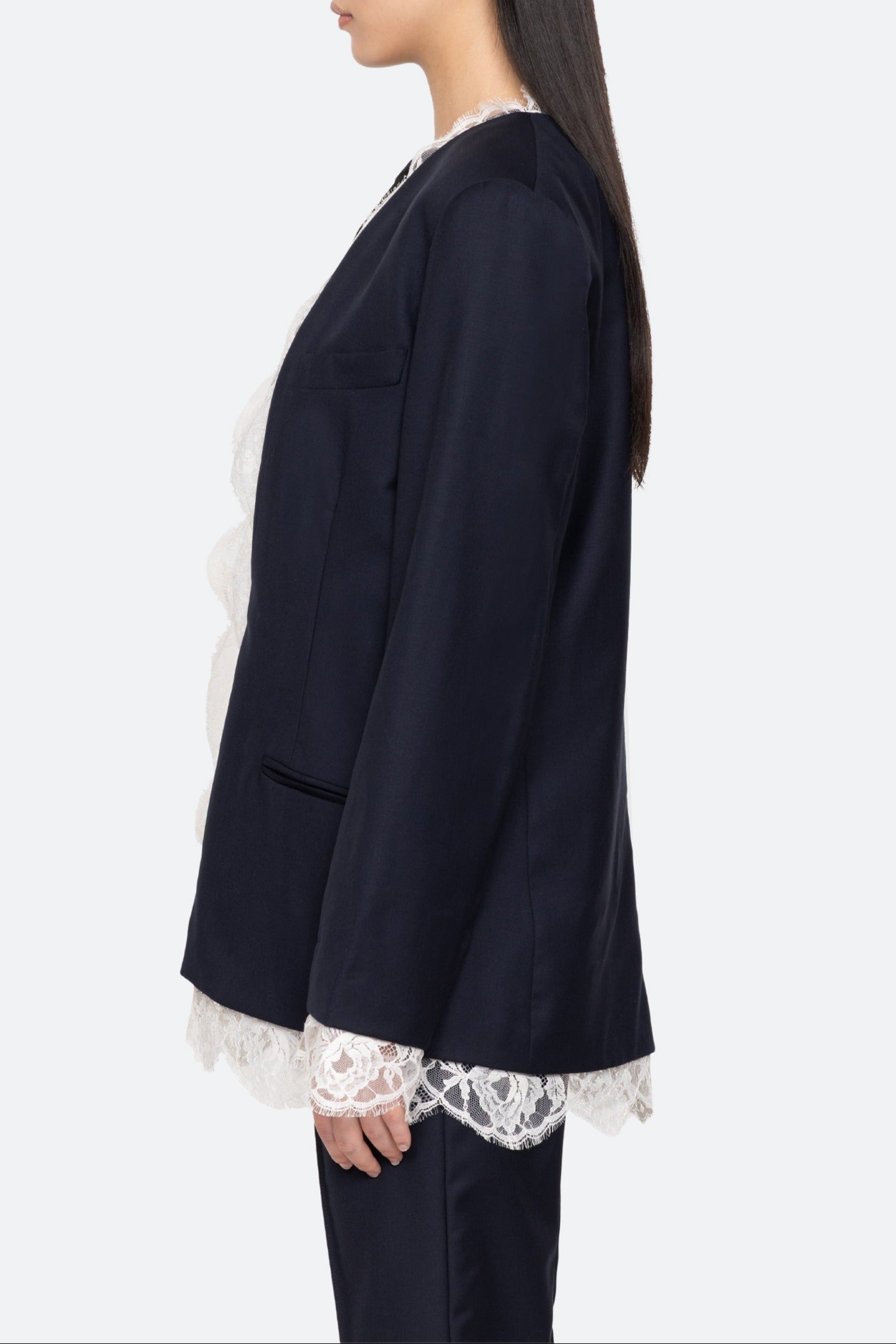 FIORA TROPICAL WOOL JACKET (D1)