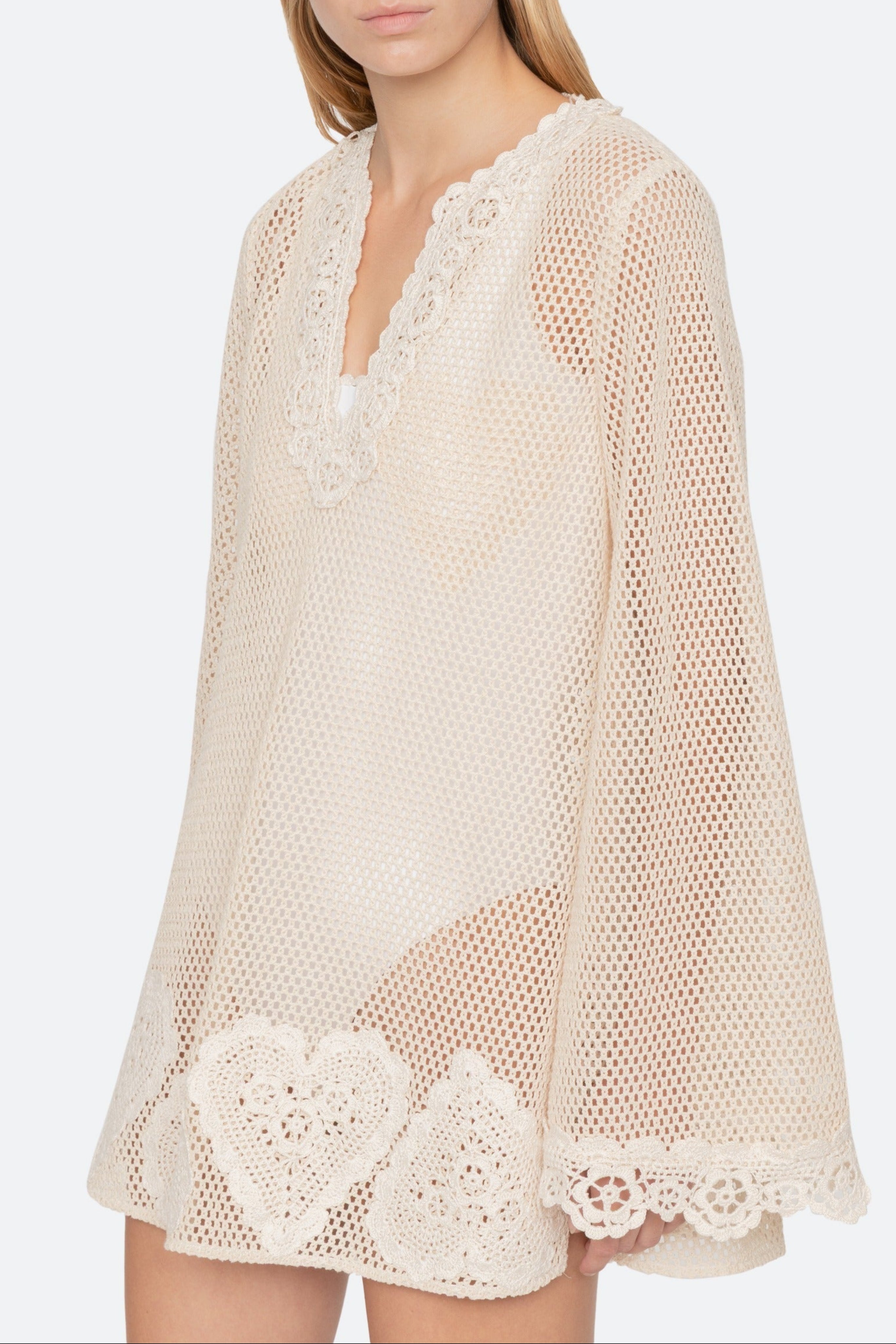 MADELYN CROCHET TUNIC