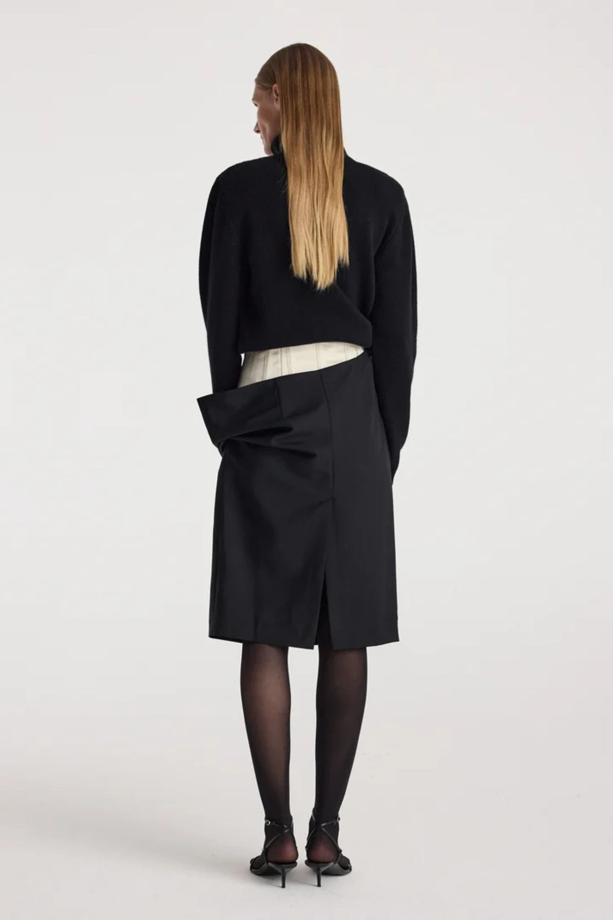Corset detailed skirt