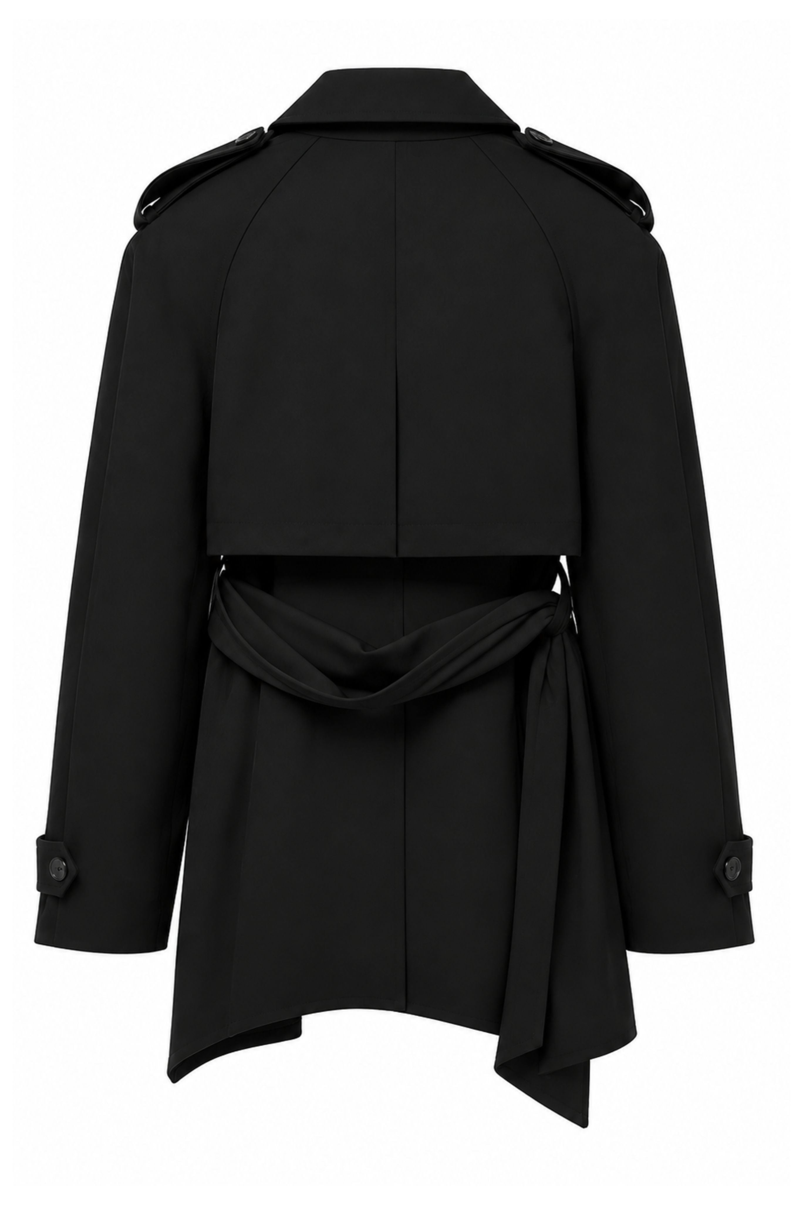 Panel Trench Coat
