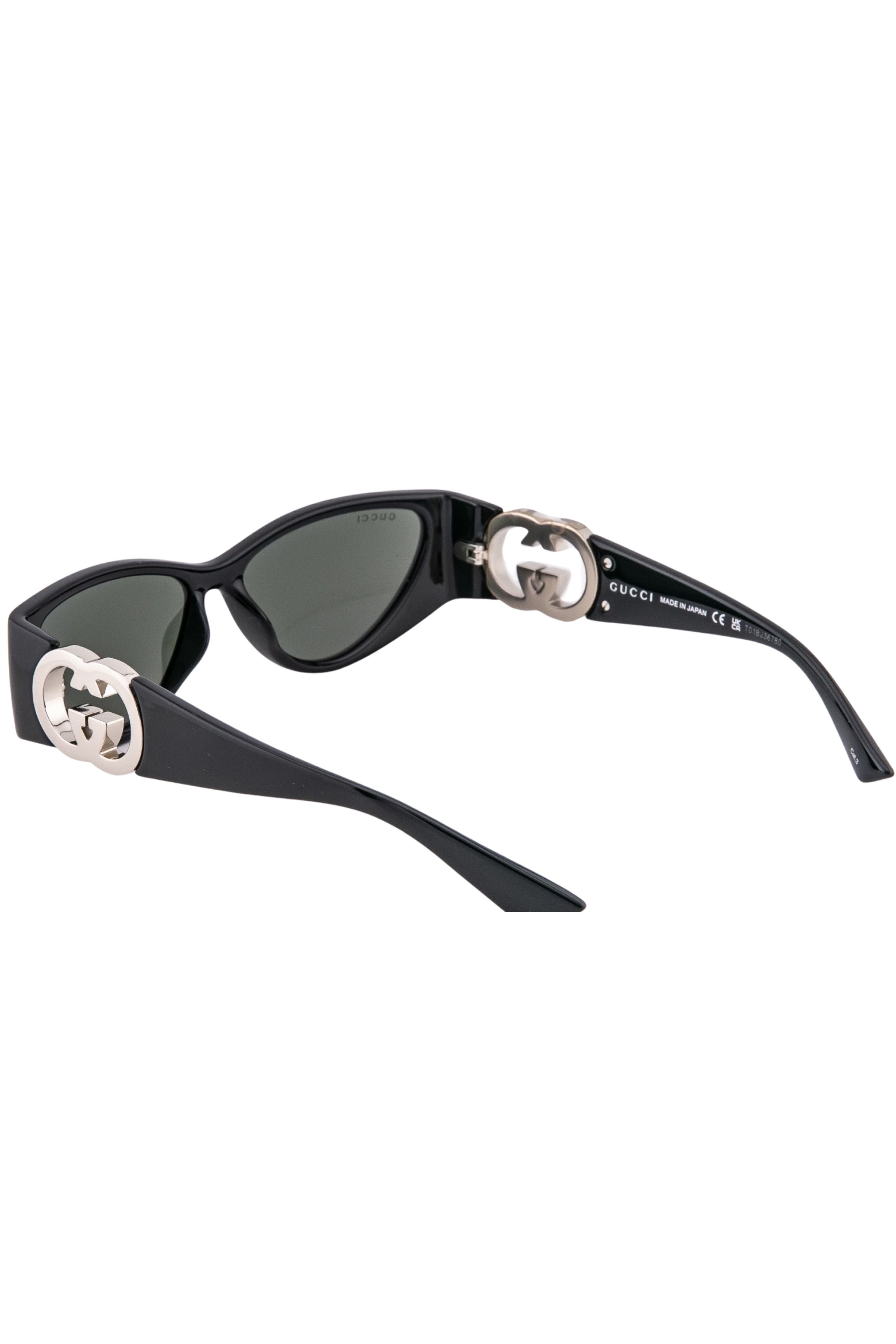Cat Eye Sunglasses - Black