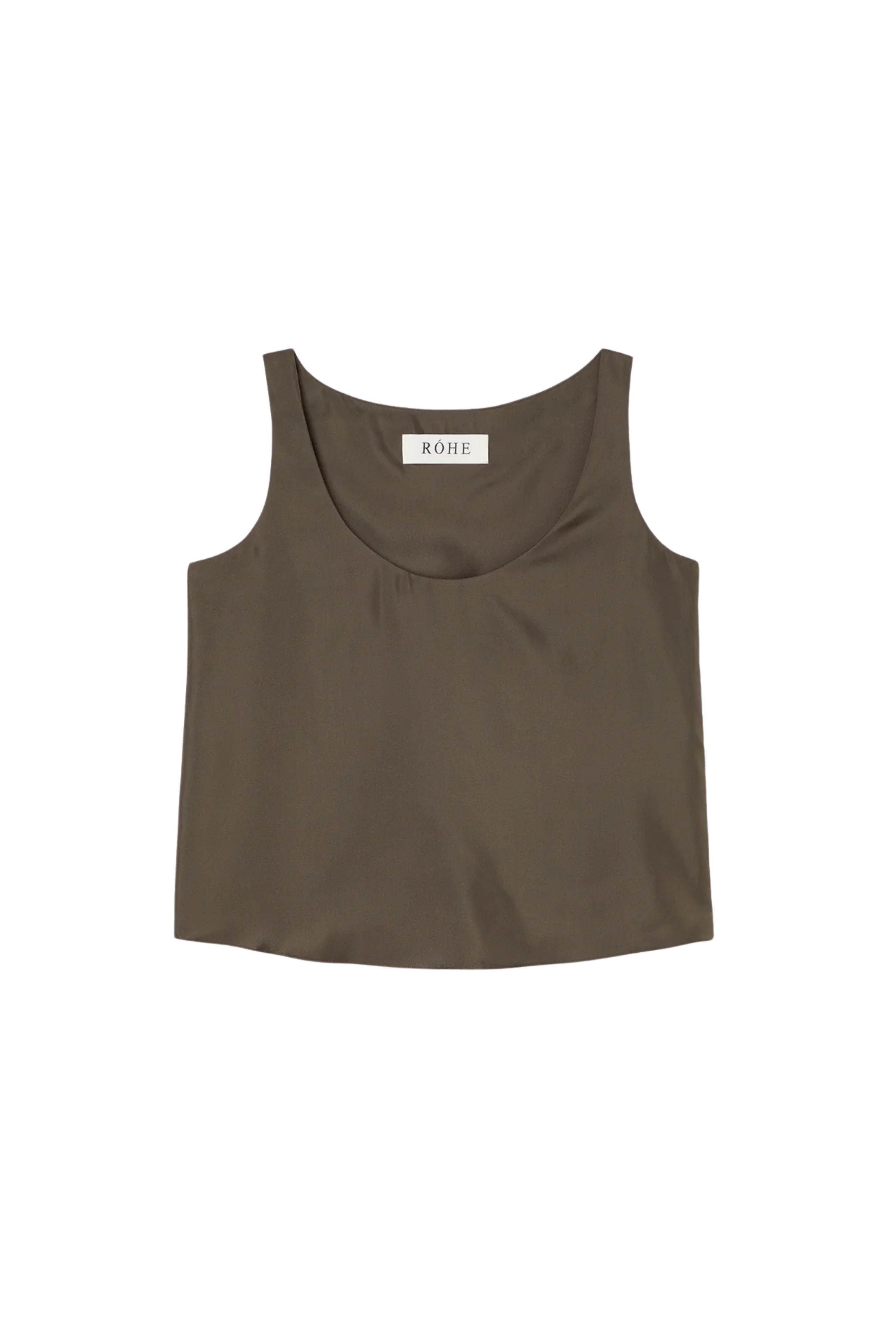 Silk Scoop-Neck Top