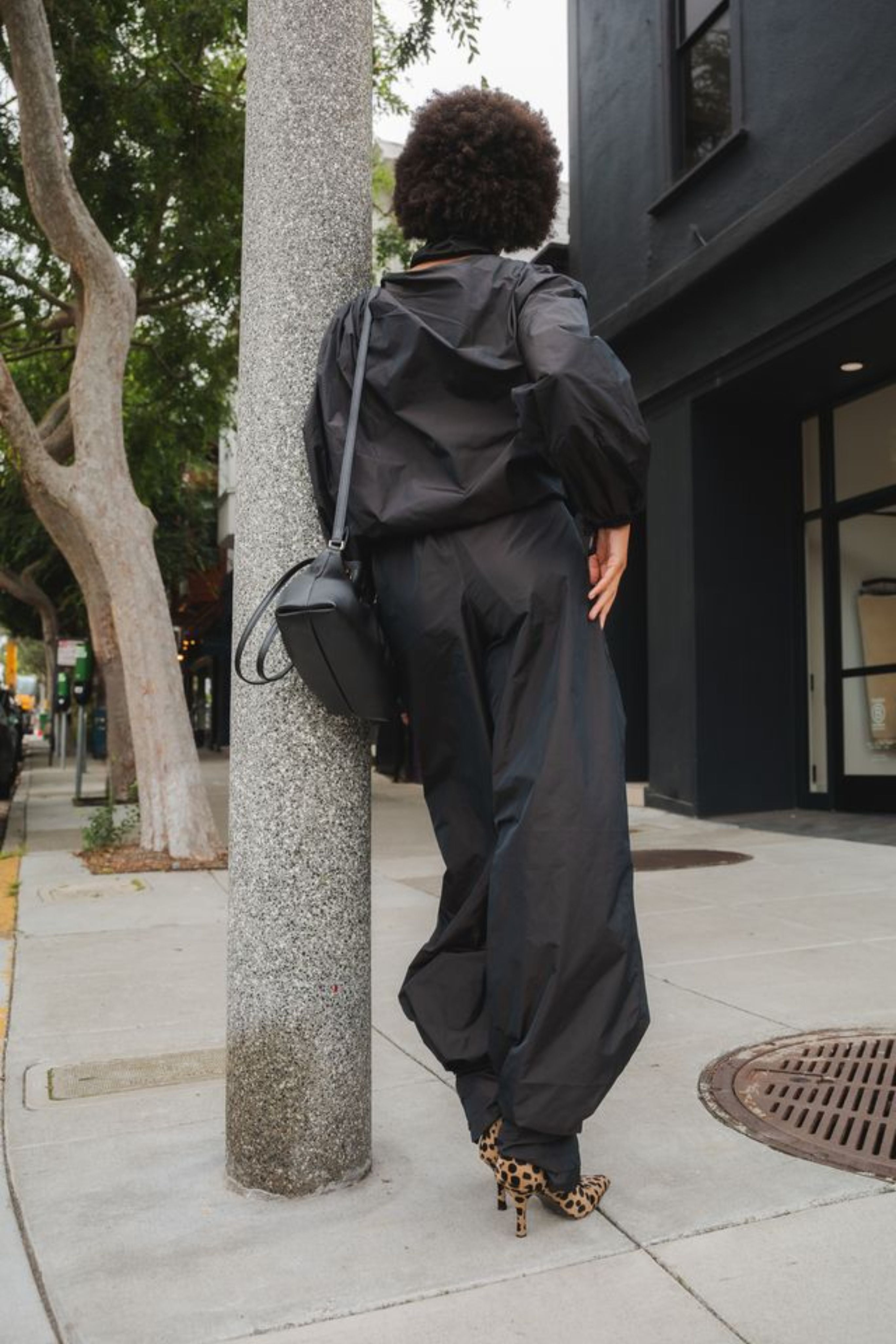 Open Shoulder Bomber