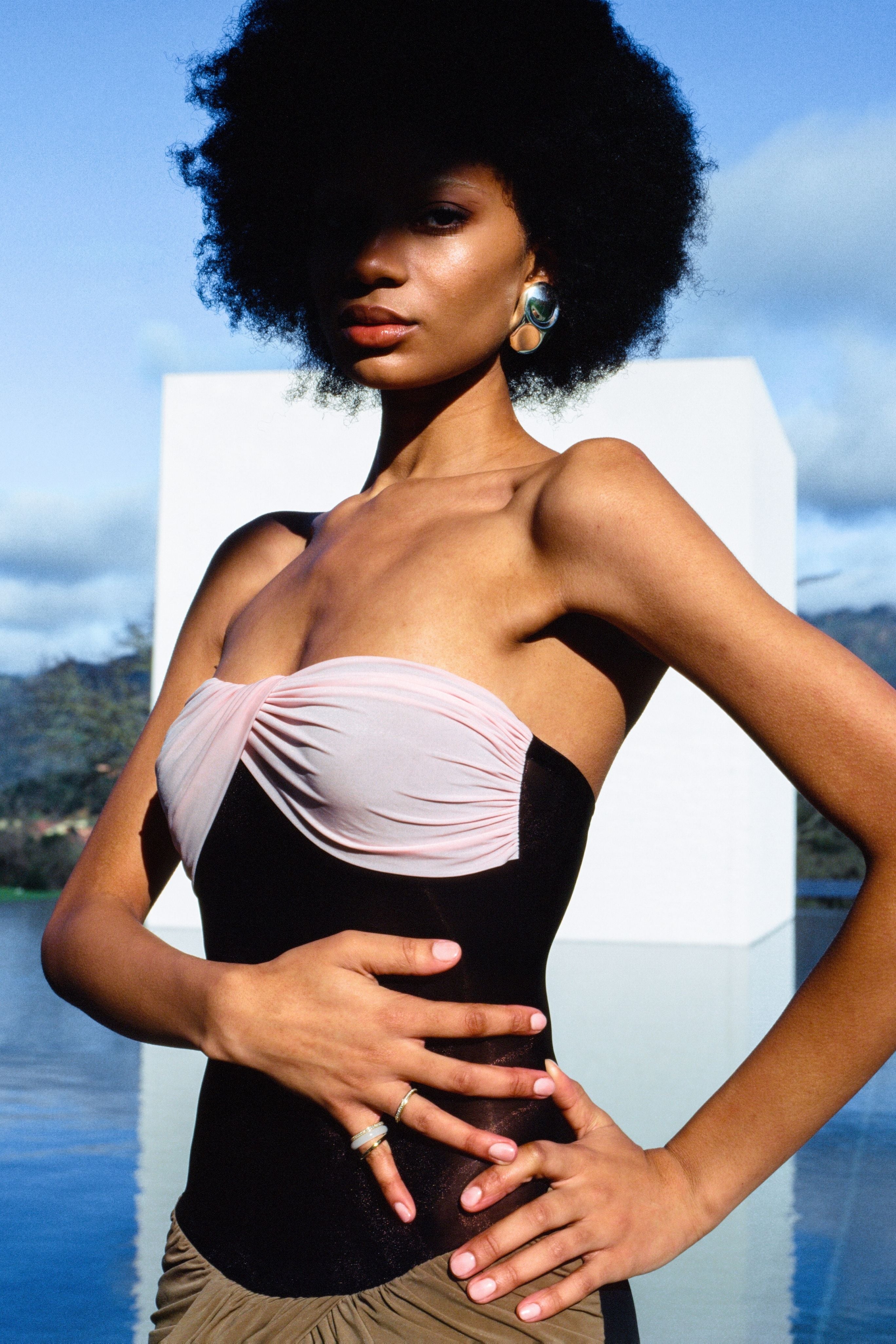 Caryatid Jersey Dress