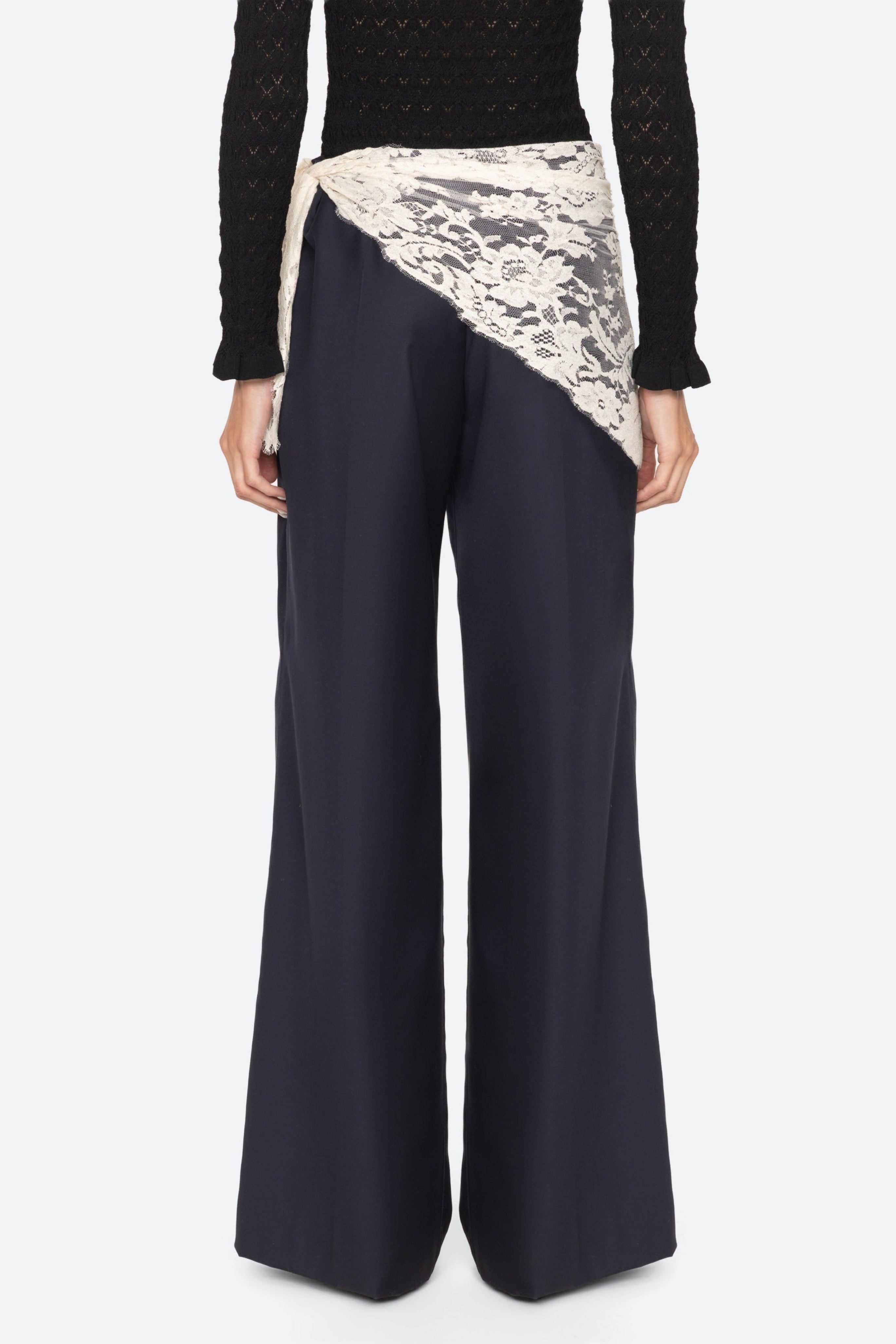 FIORA TROPICAL WOOL PANTS (D1)