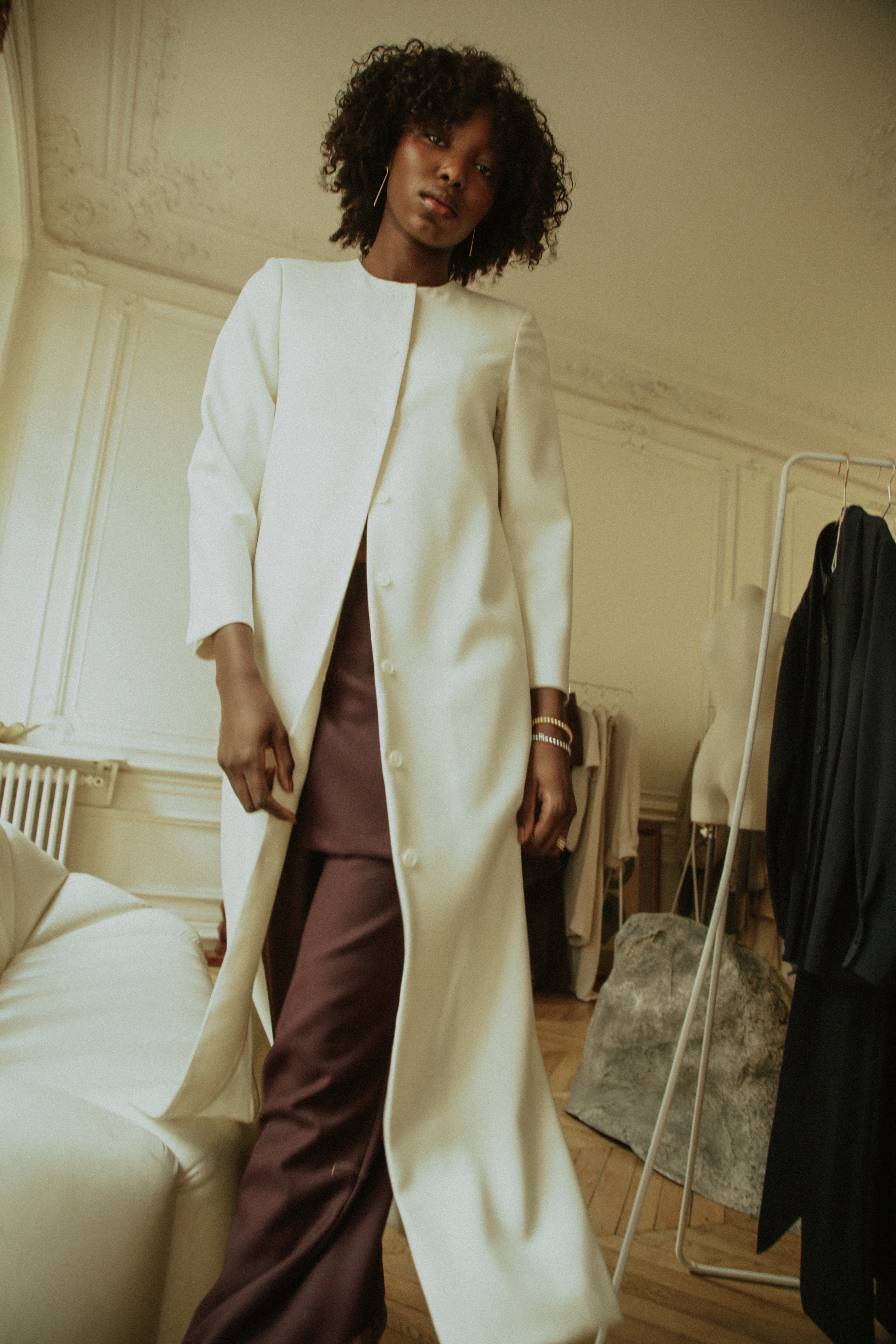 Combination Trouser - Plum