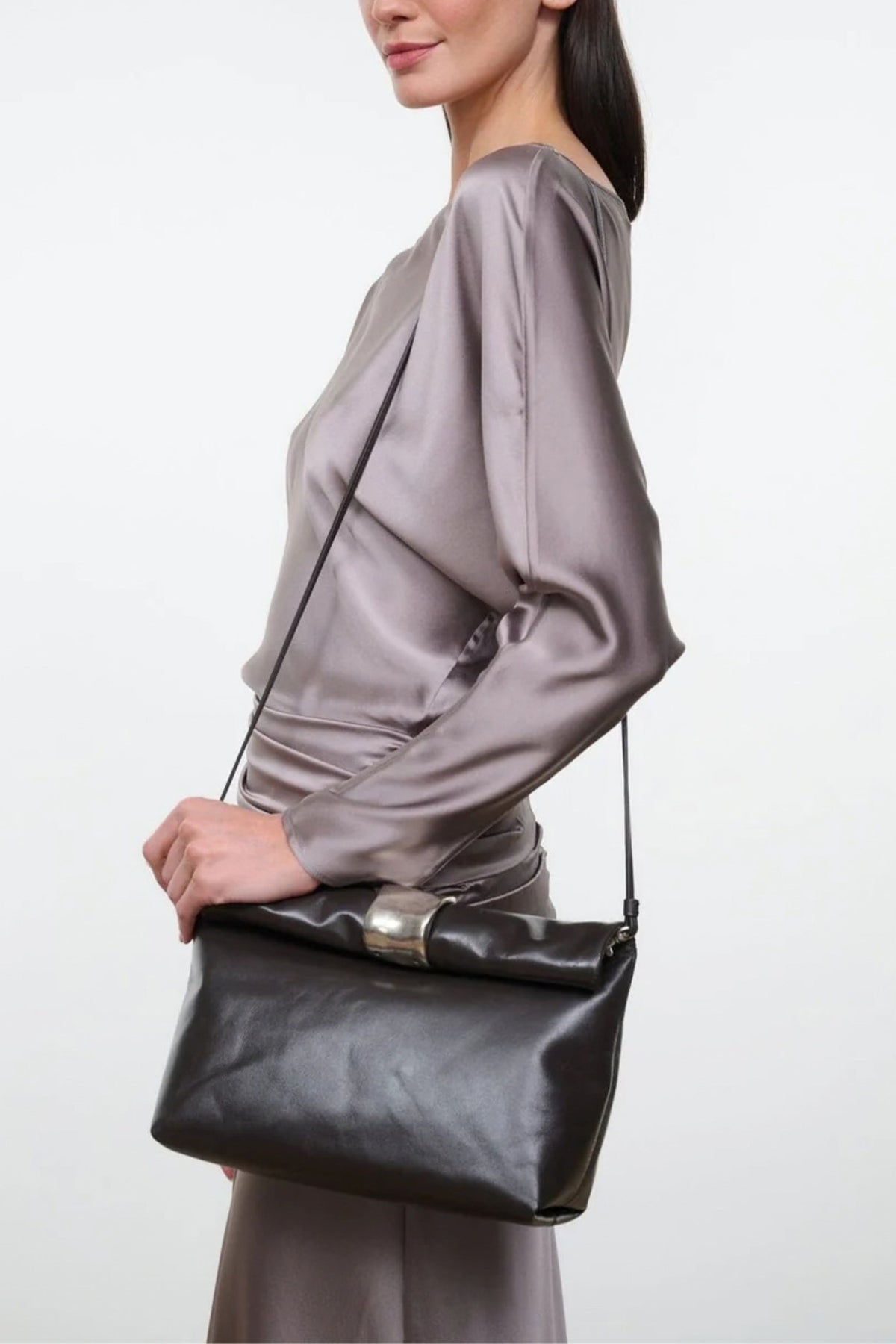 Cuff Clutch - Espresso