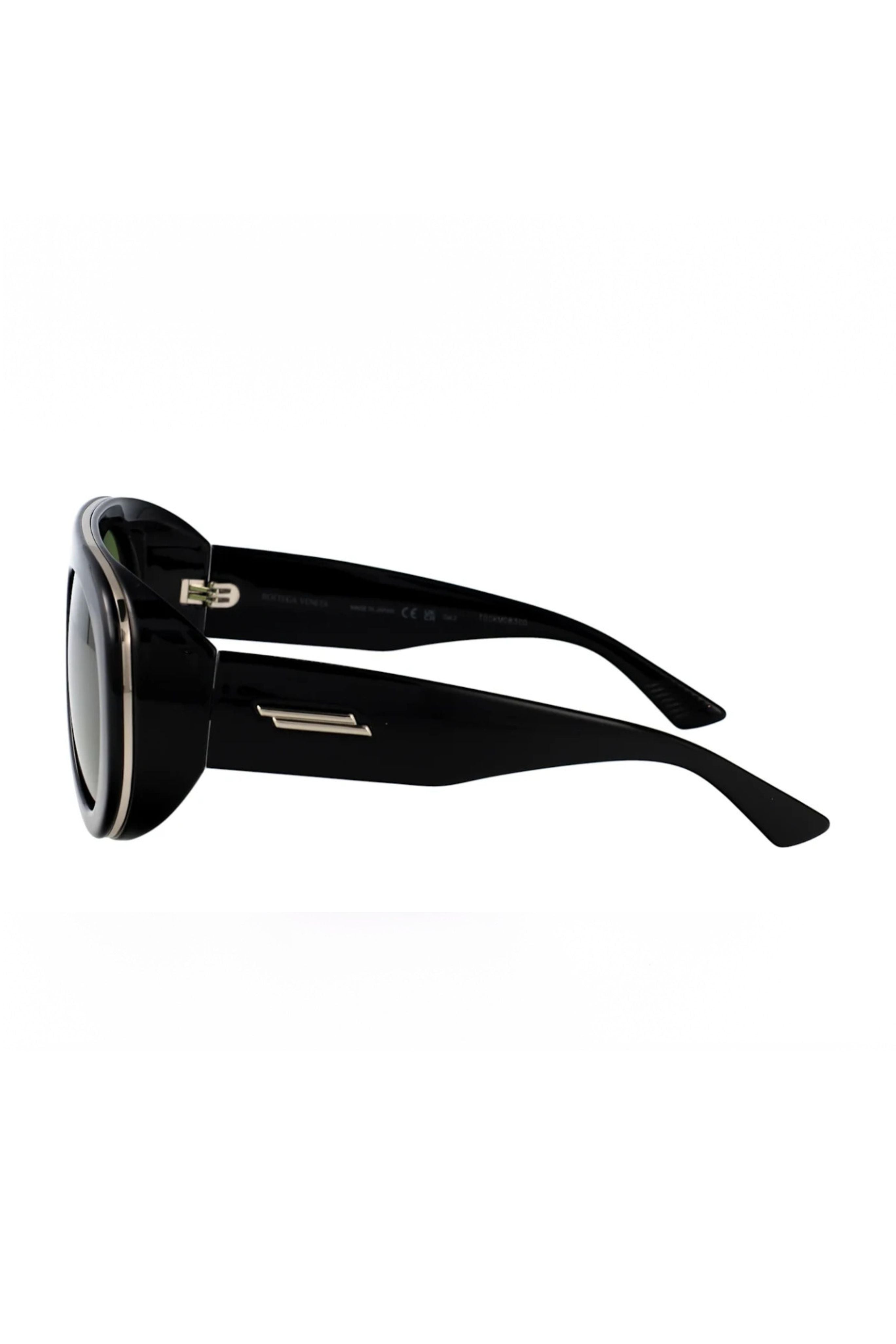 Aviator Sunglasses - Black/Yellow