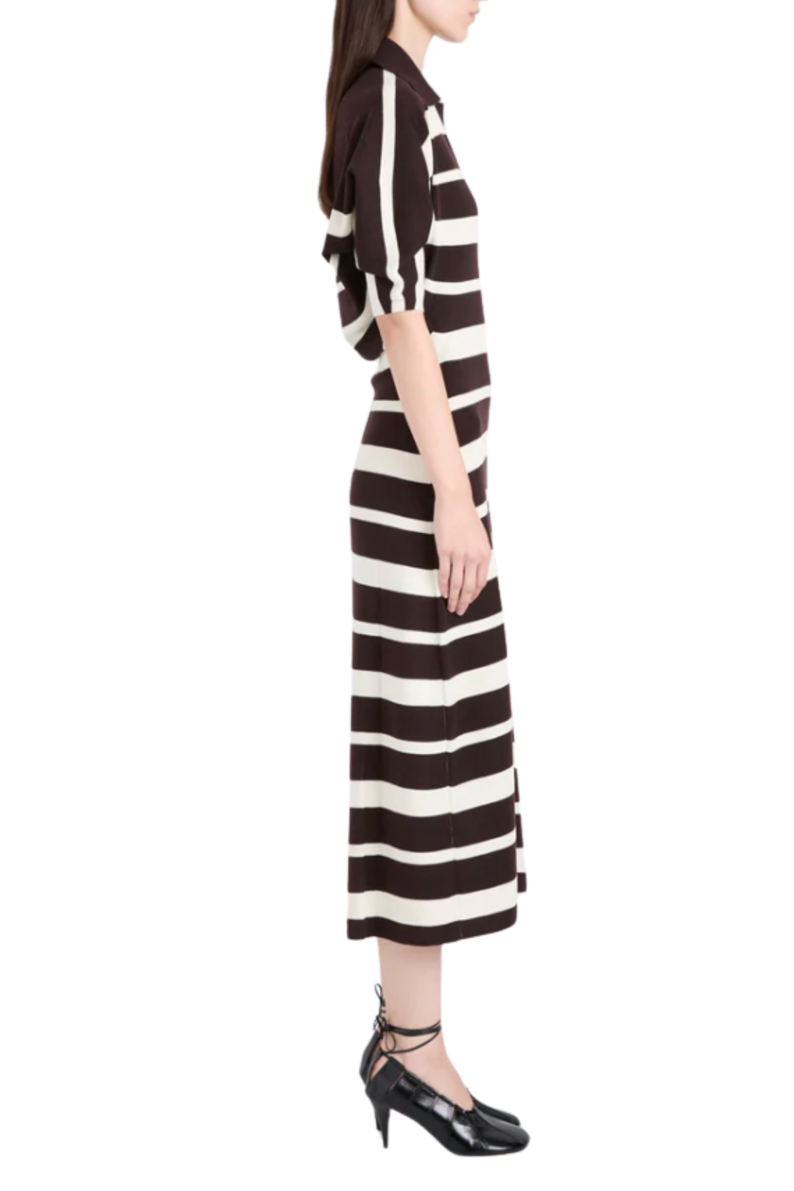 Solana Dress in Superfine Merino Silk