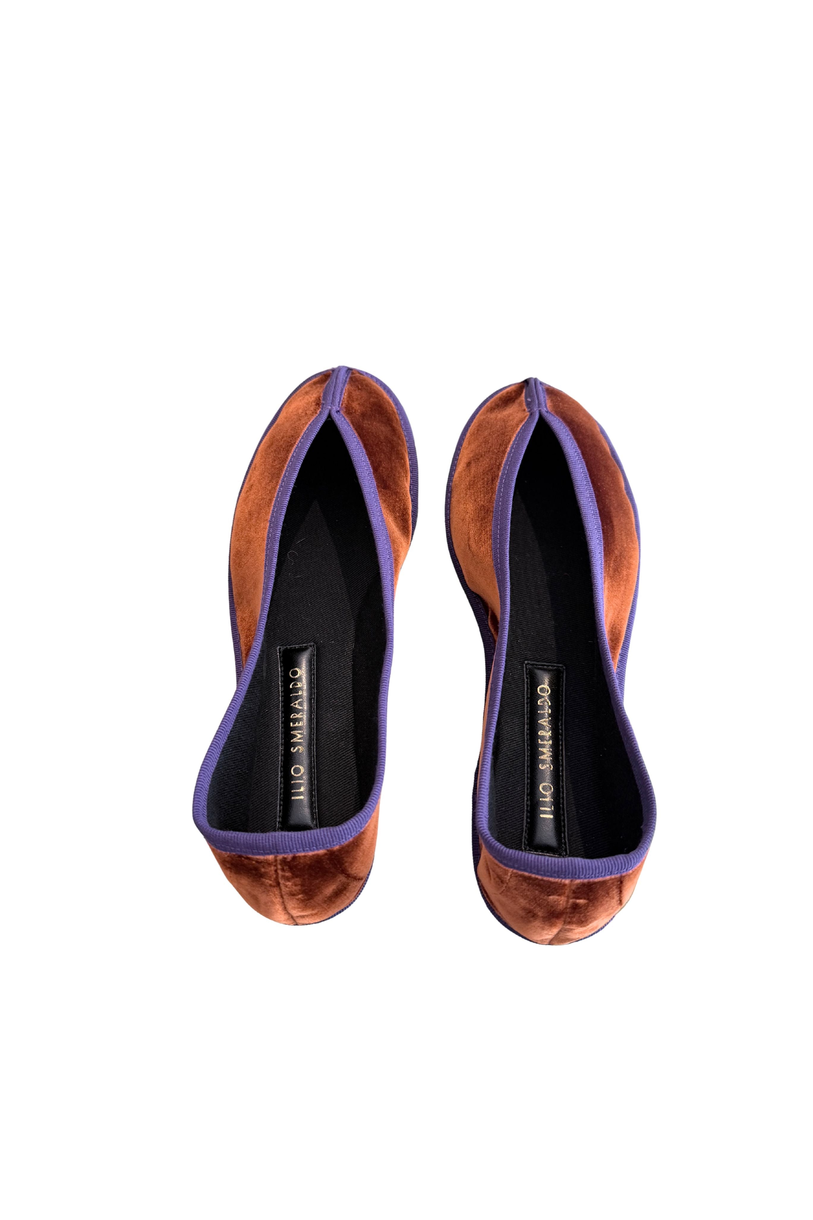 Exclusive Maria 1 Flat - Cuir/Grape
