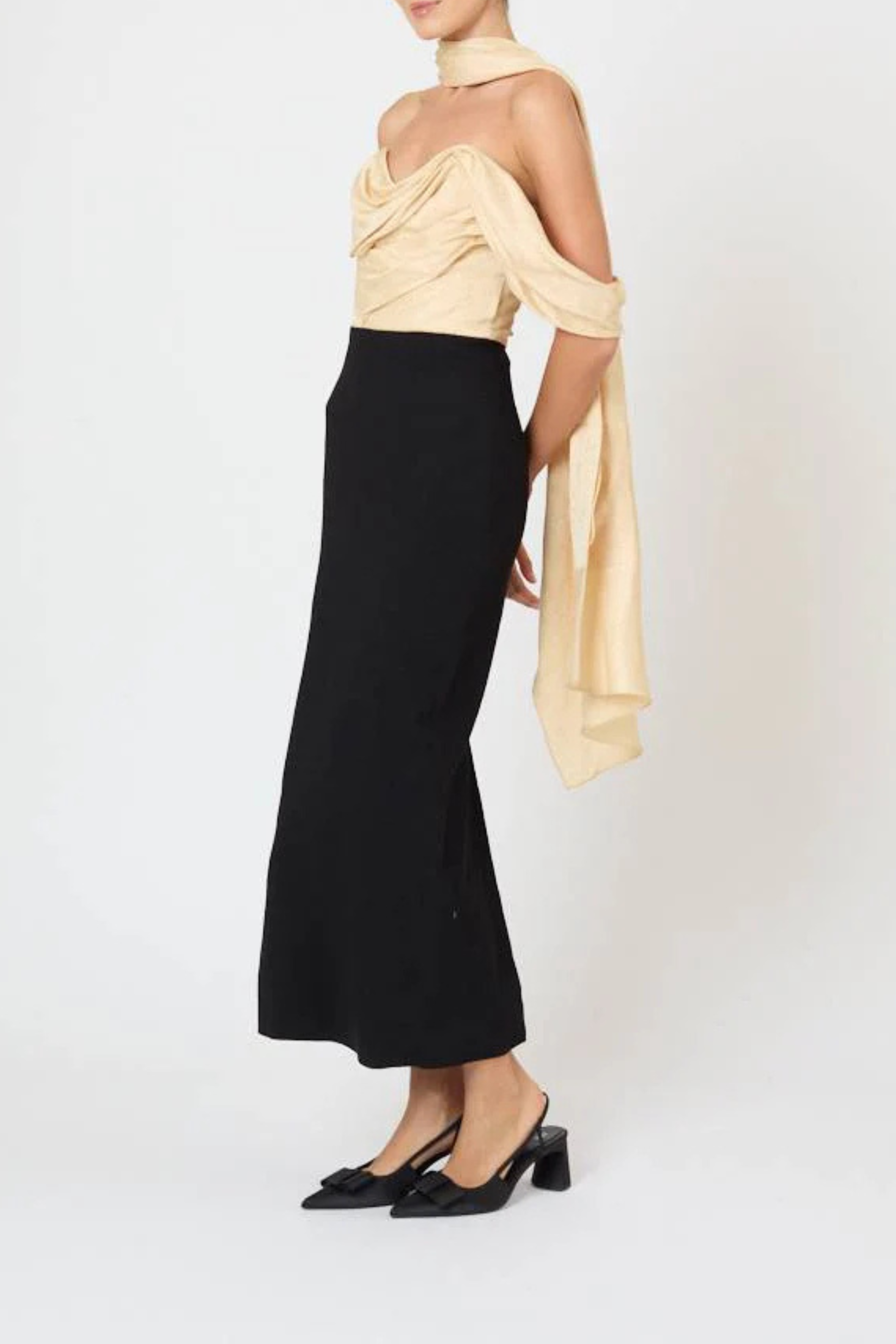 Burbling Stream Scarf Dress