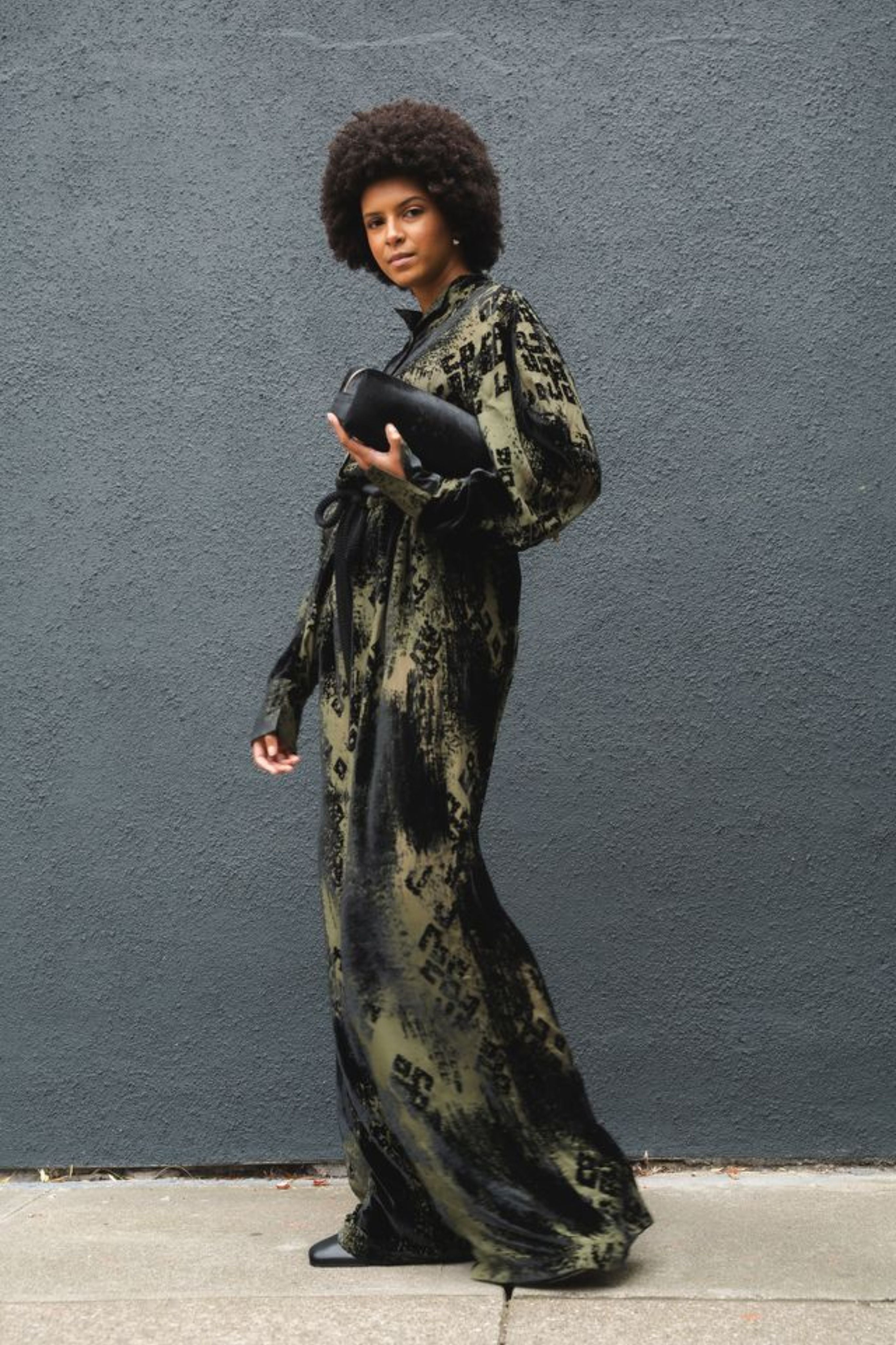 Wide Leg Trousers Pants in Multi