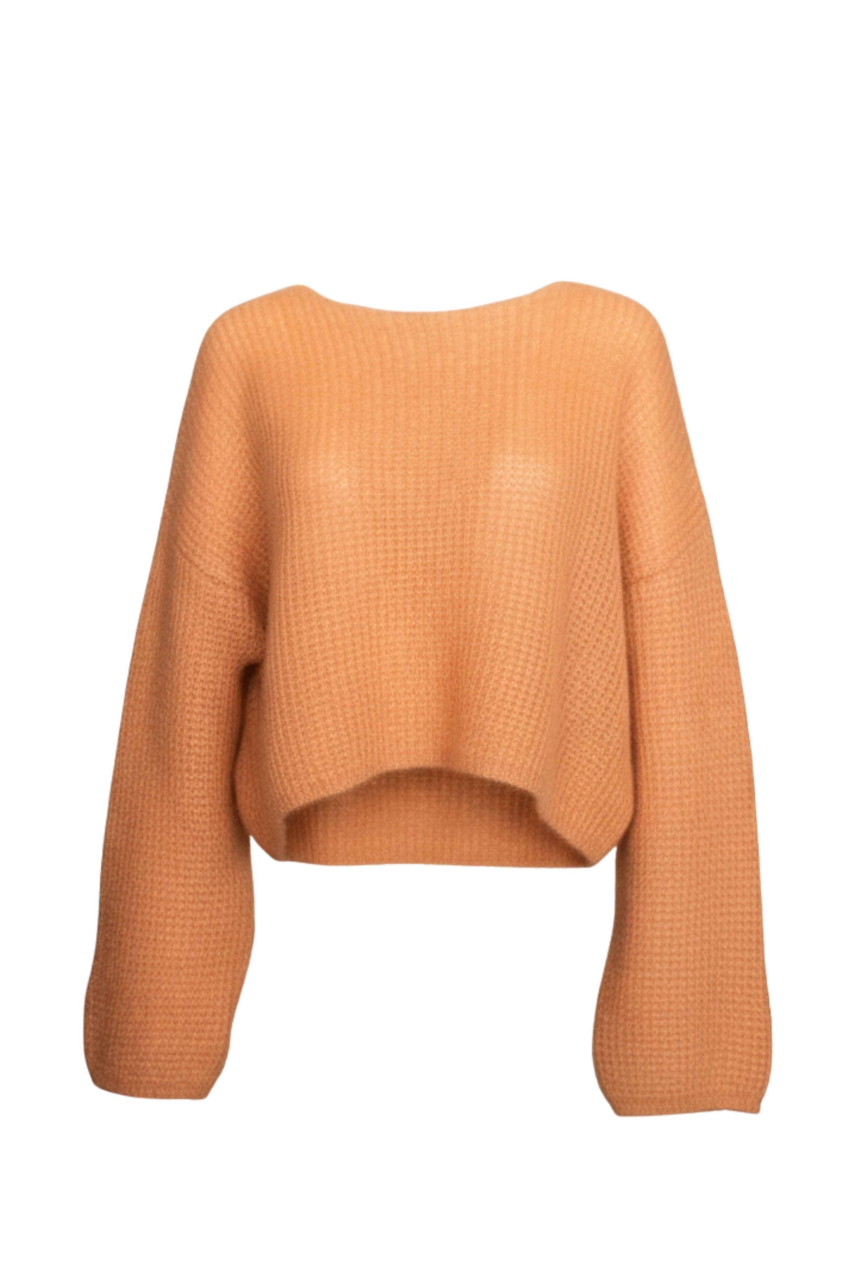 Waffle Mohair Sweater