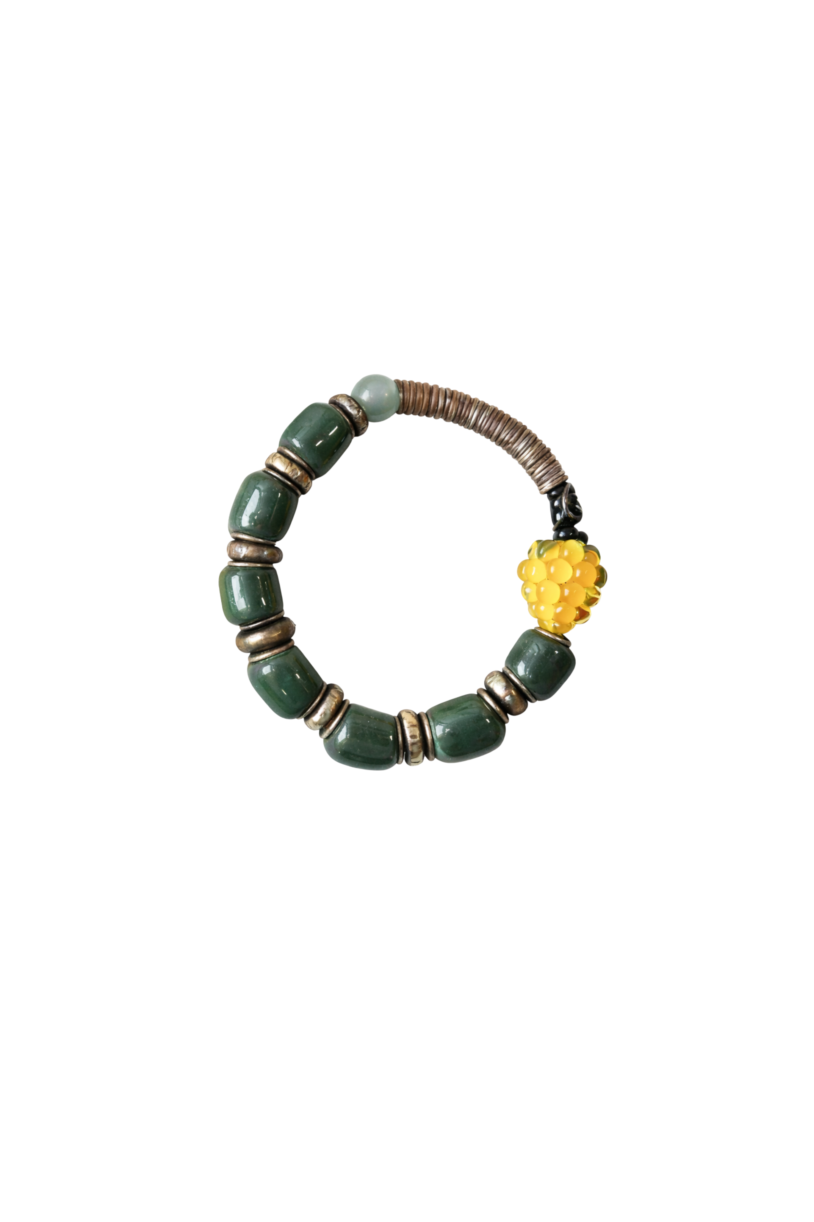 Beaded Bracelet - Green