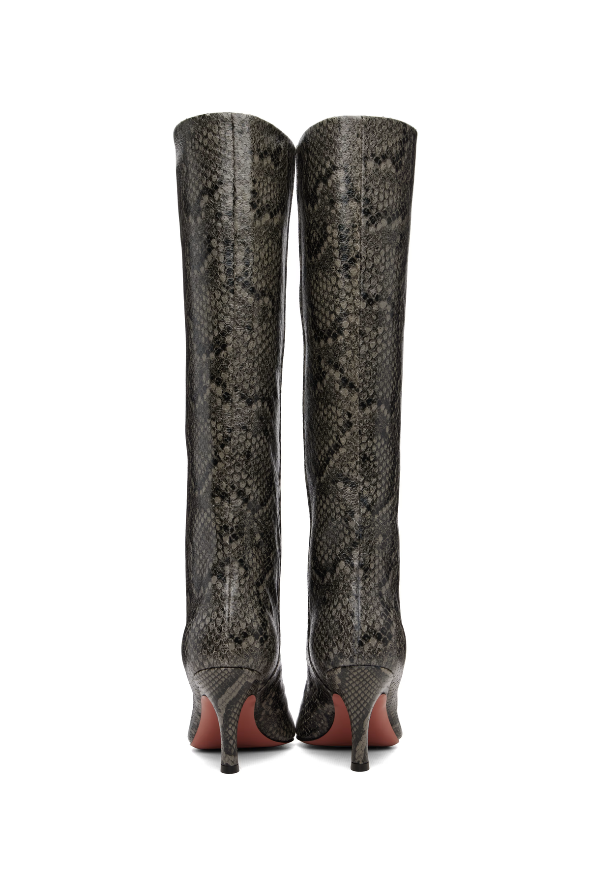 Mona 80 Knee-High Boots in Grey