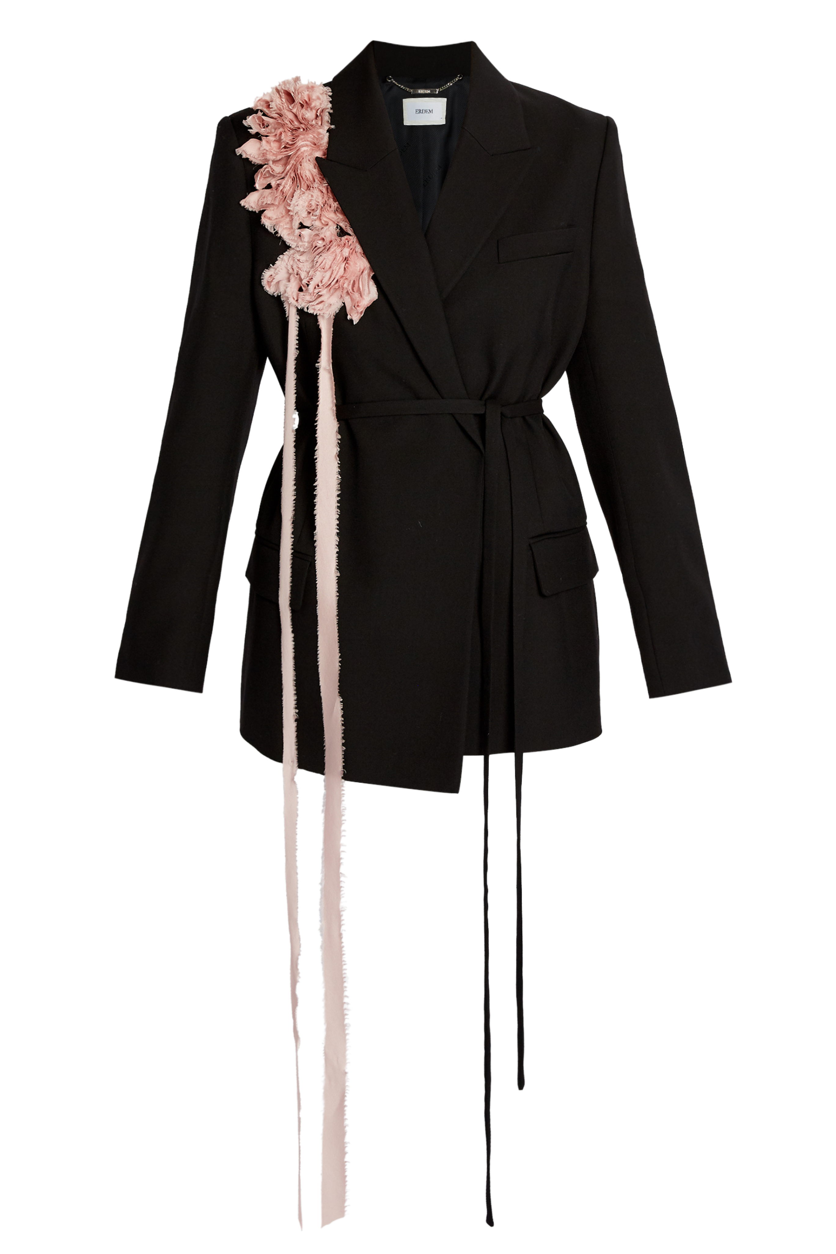 Double Breasted Belted Blazer