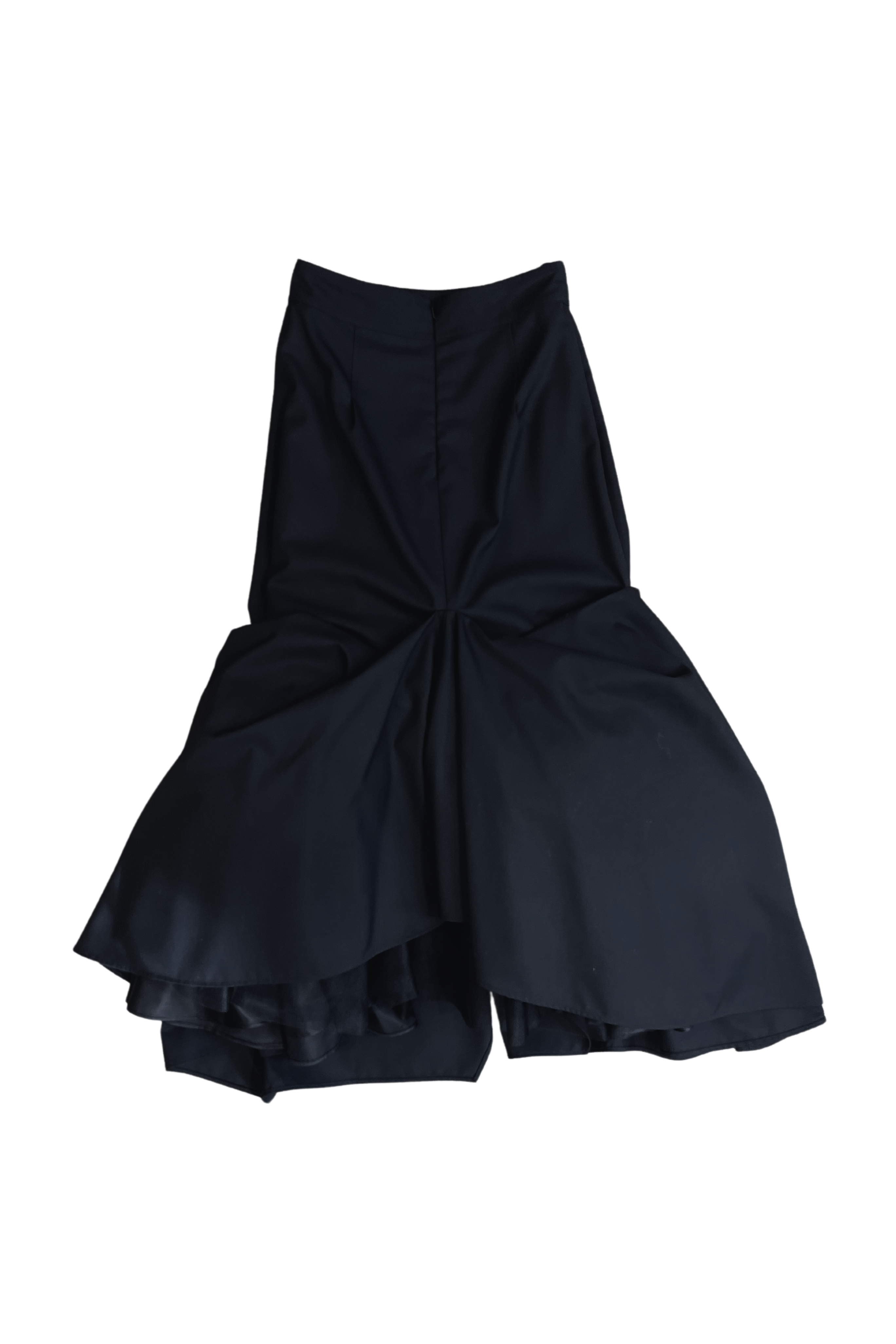 CHRISTOPHER JOHN ROGERS Tucked Trumpet Maxi Skirt