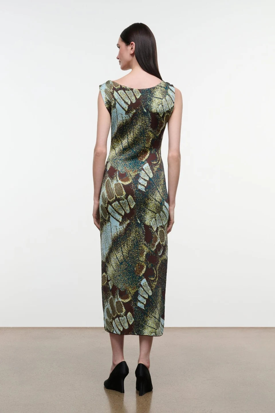 Veronica Dress - Butterfly Moss