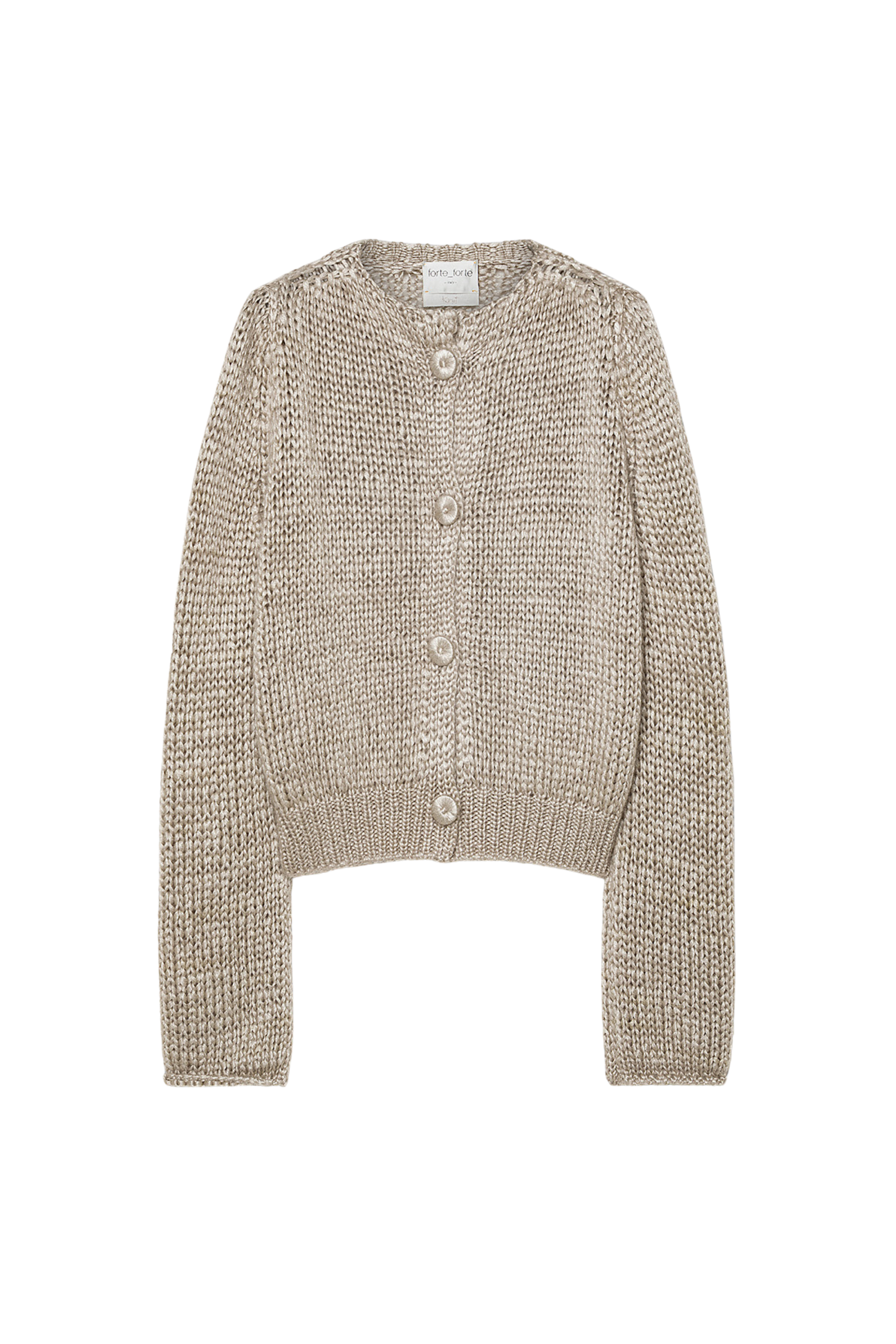 Cashmere silk mohair cardigan