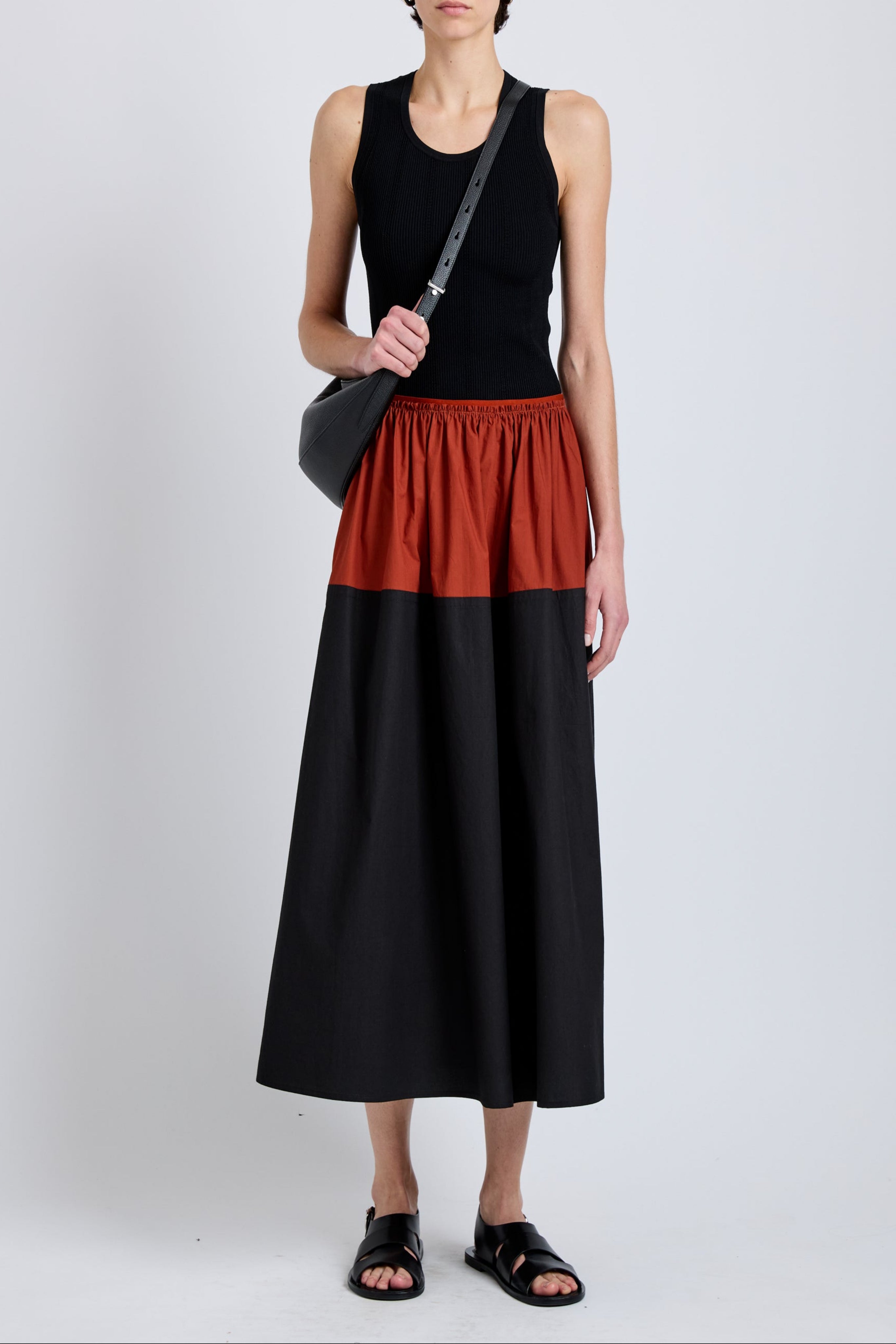 Nyla Skirt in Poplin