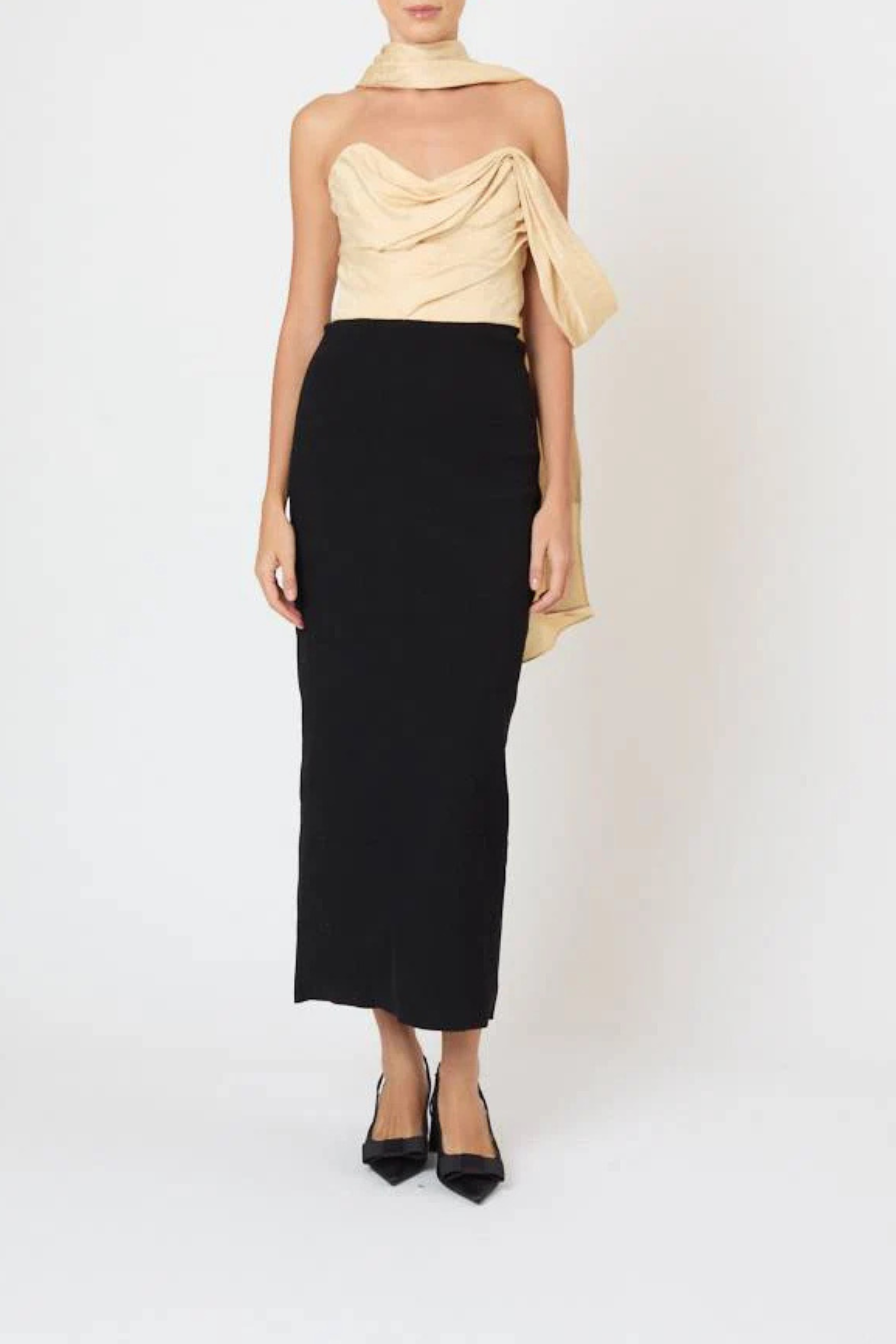 Burbling Stream Scarf Dress