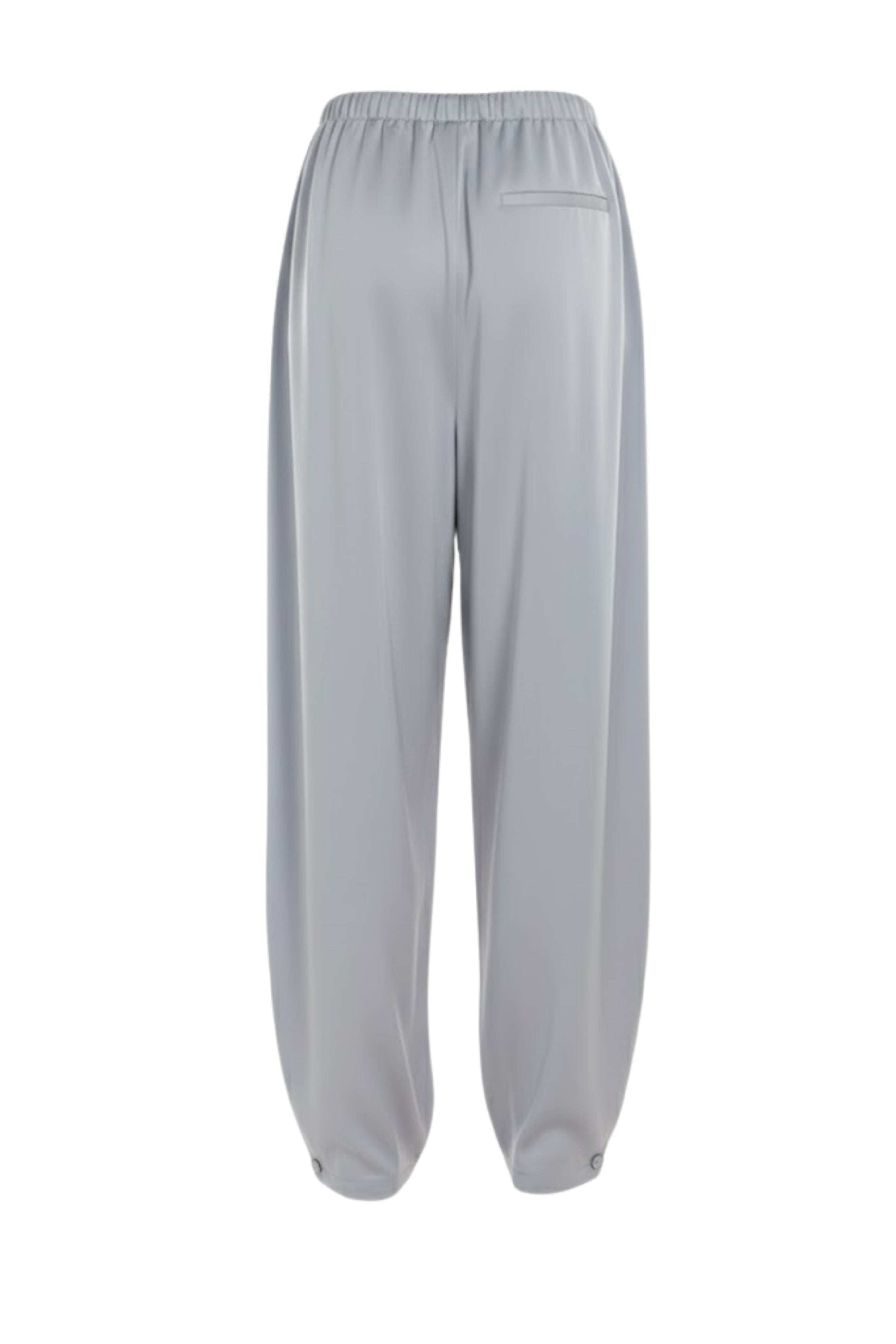 Wide Leg Trousers Pants in Grey
