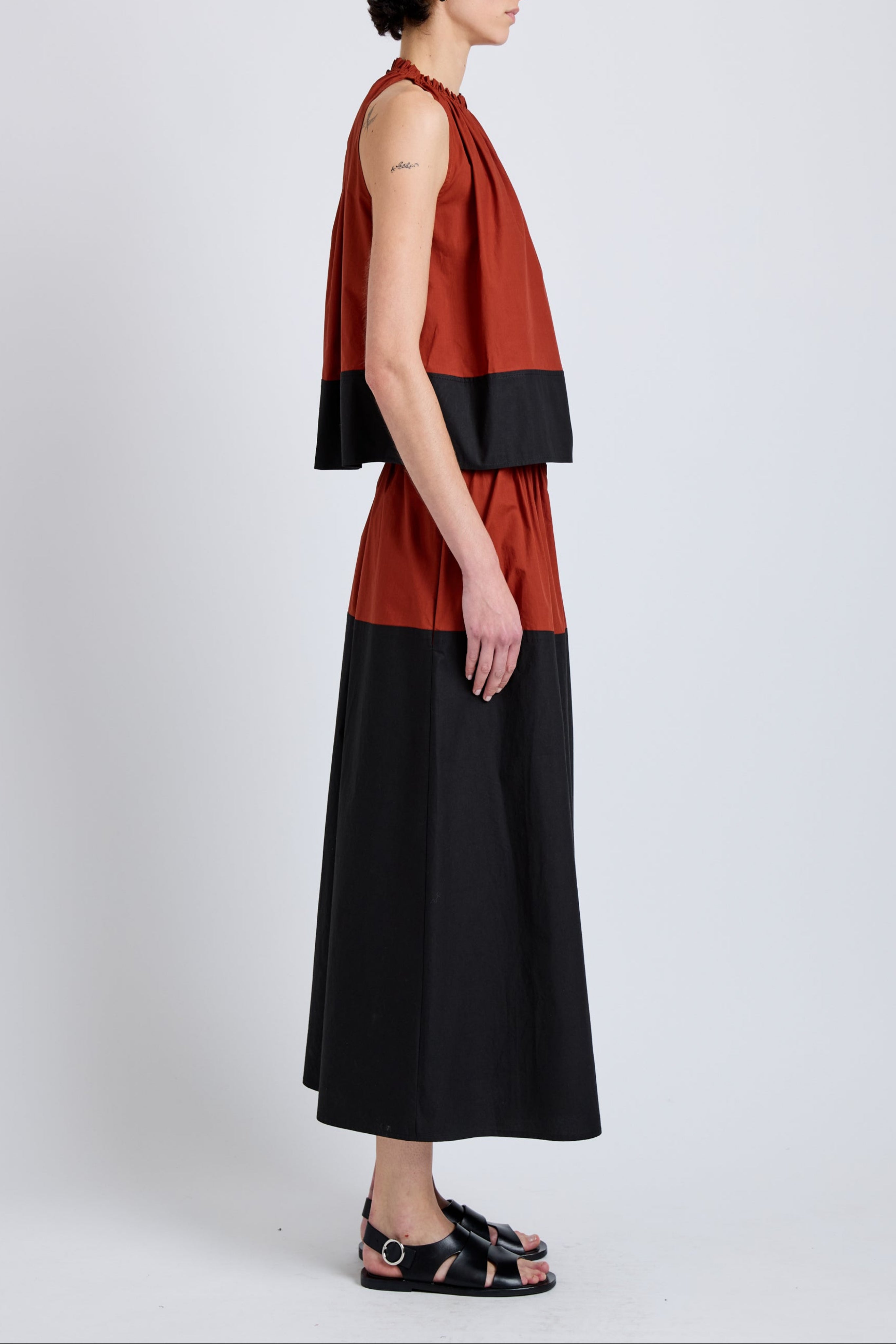 Esme Top in Poplin
