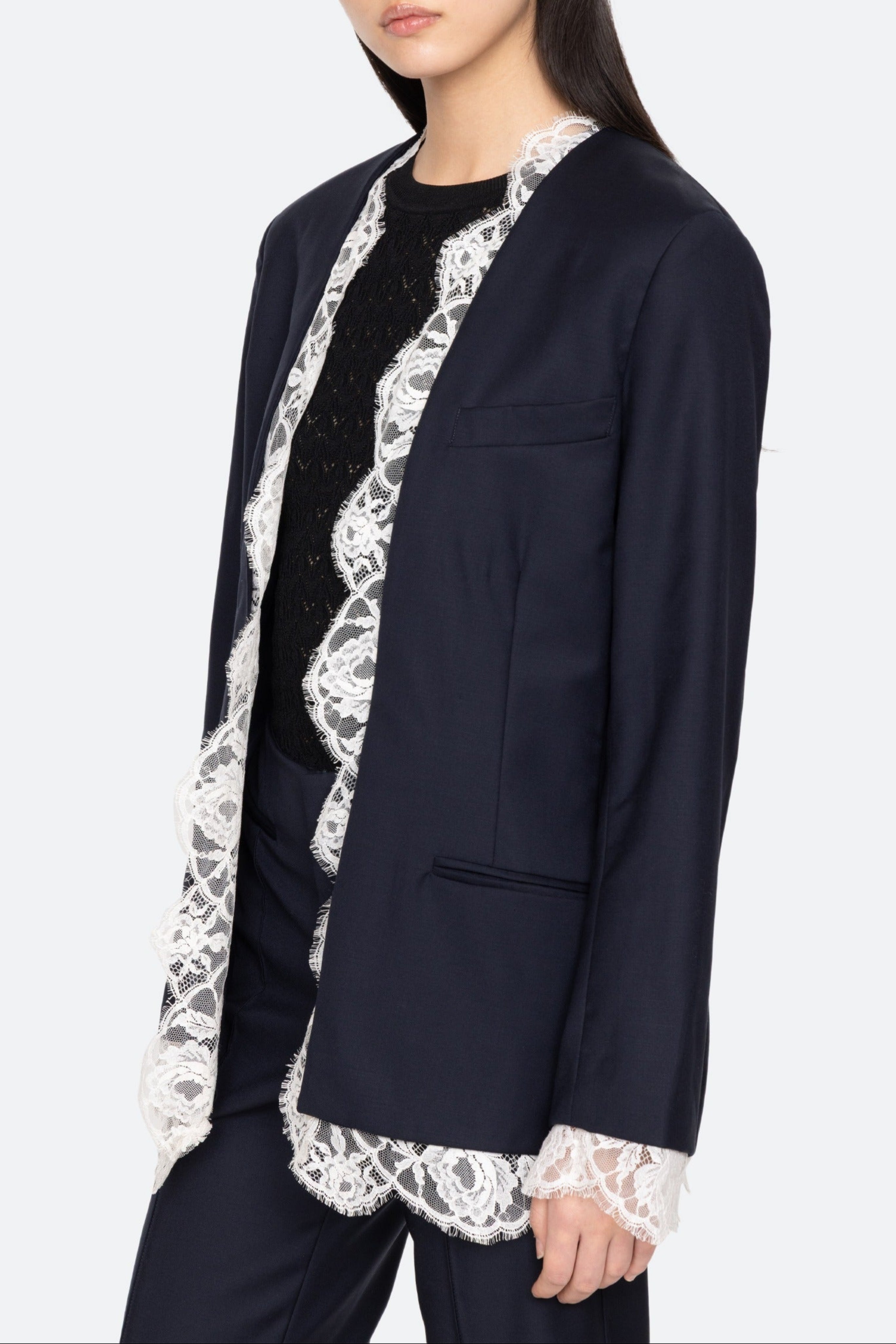 FIORA TROPICAL WOOL JACKET (D1)