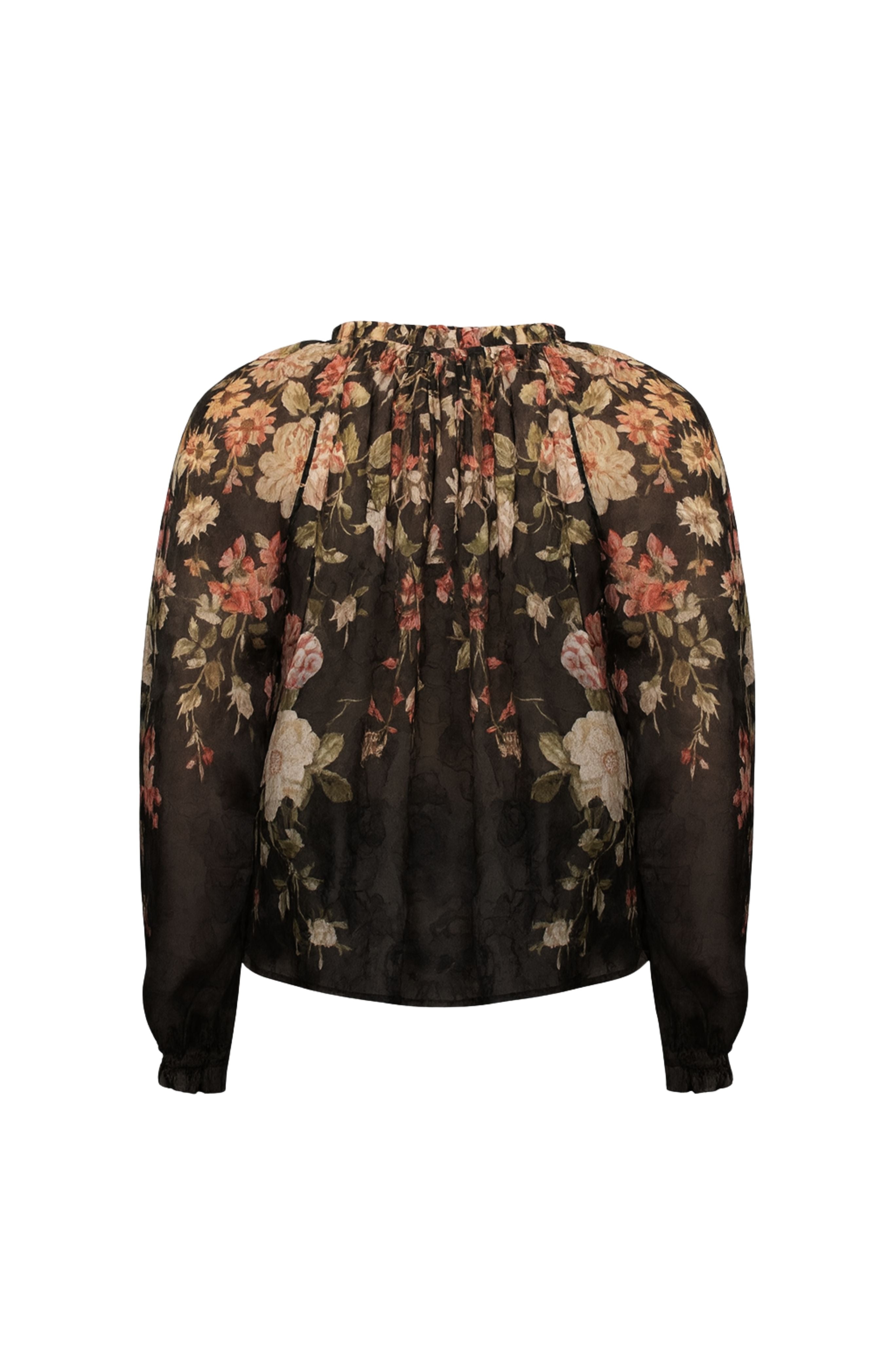 Jolie Print Long Sleeve Top