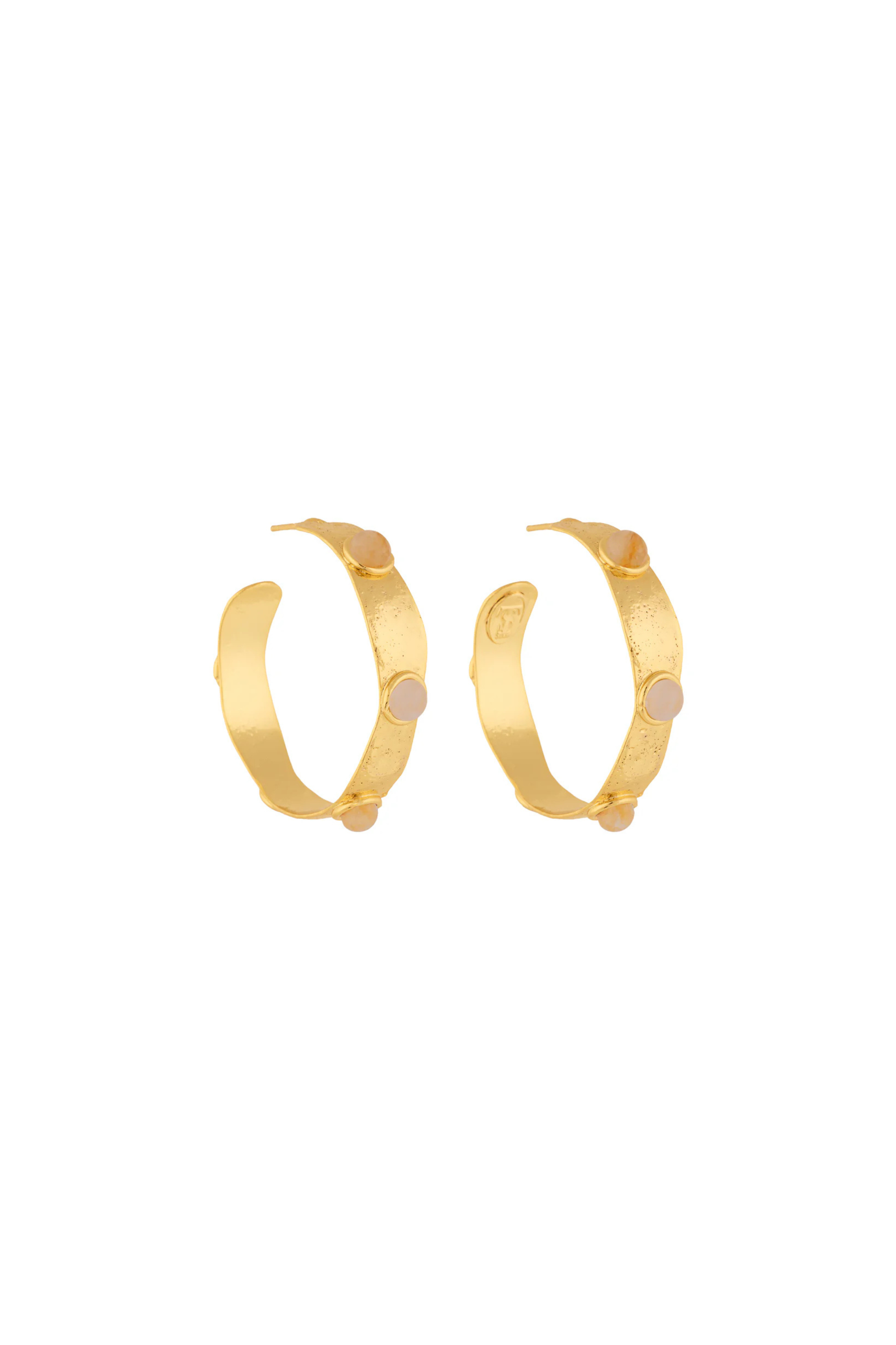Bianca Earrings - Pink