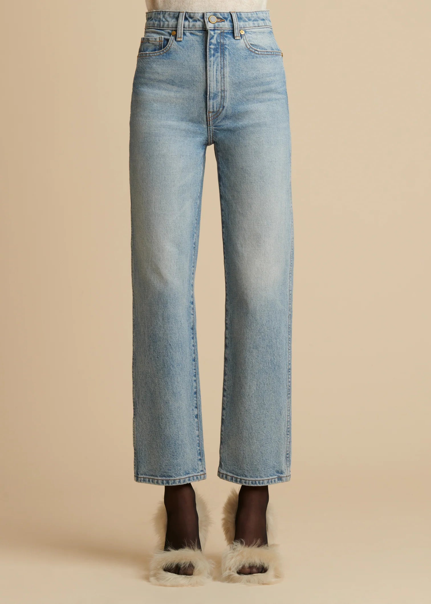KHAITE Abigail Stretch Denim