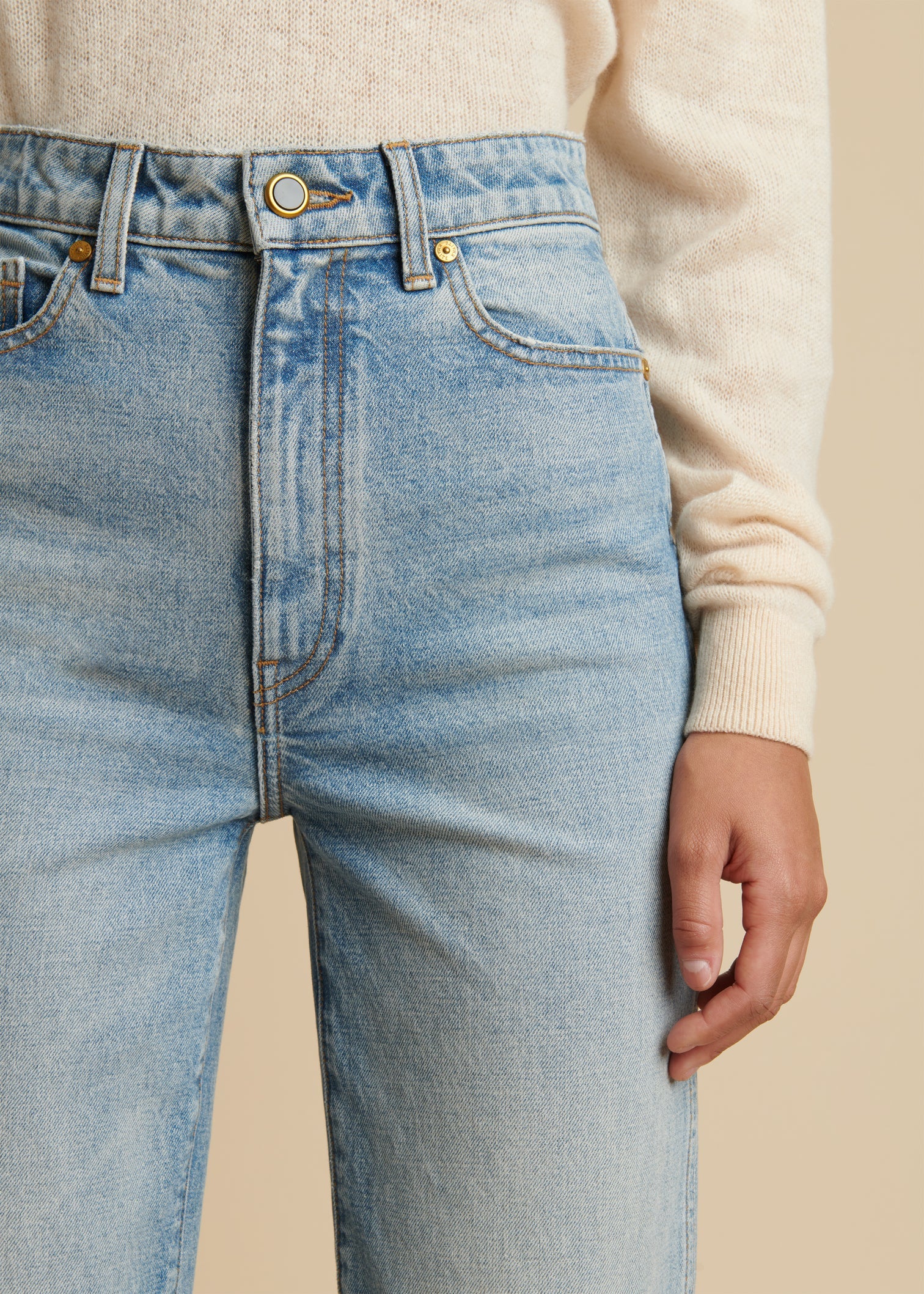KHAITE Abigail Stretch Denim