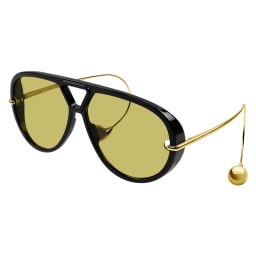 BV1273S Sunglasses - Black/Gold/Yellow