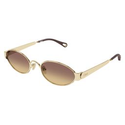 CH0355S Sunglasses - Gold/Gold/Brown