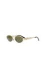 Metal Triomphe Sunglasses - Shiny Endura Gold / Green