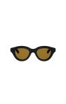 Triomphe Mini Sunglasses - Shiny Black / Roviex