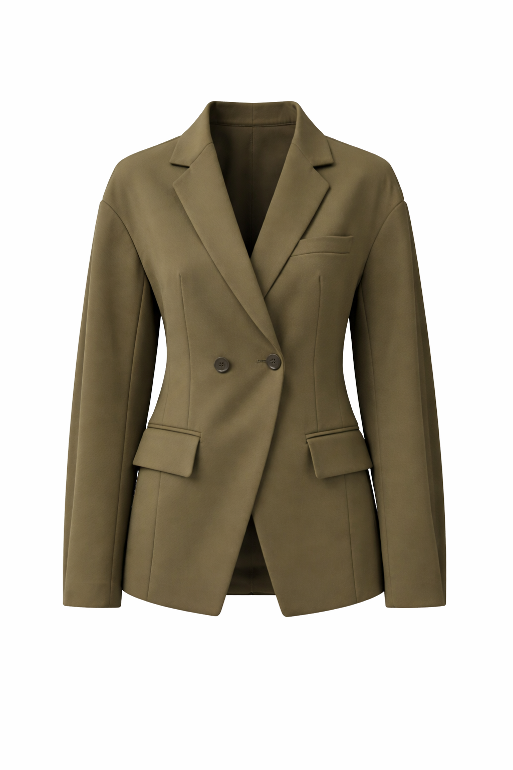 Spring Bonded Twill Sculpted Blazer