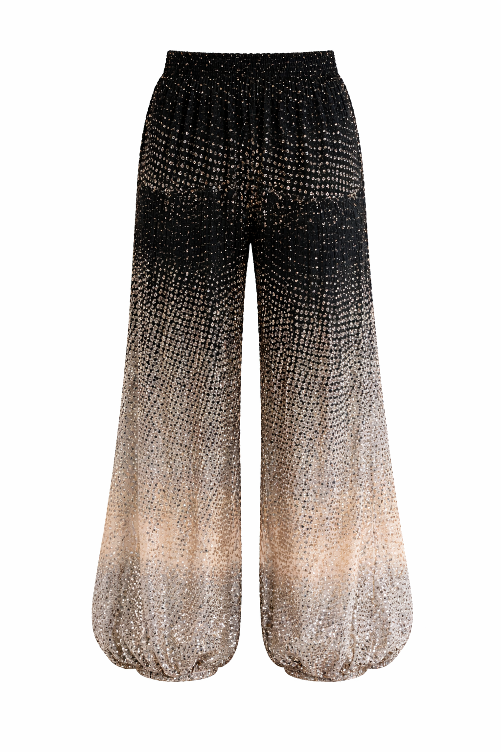 Halftone Wiggle Dot Soft Balloon Pant