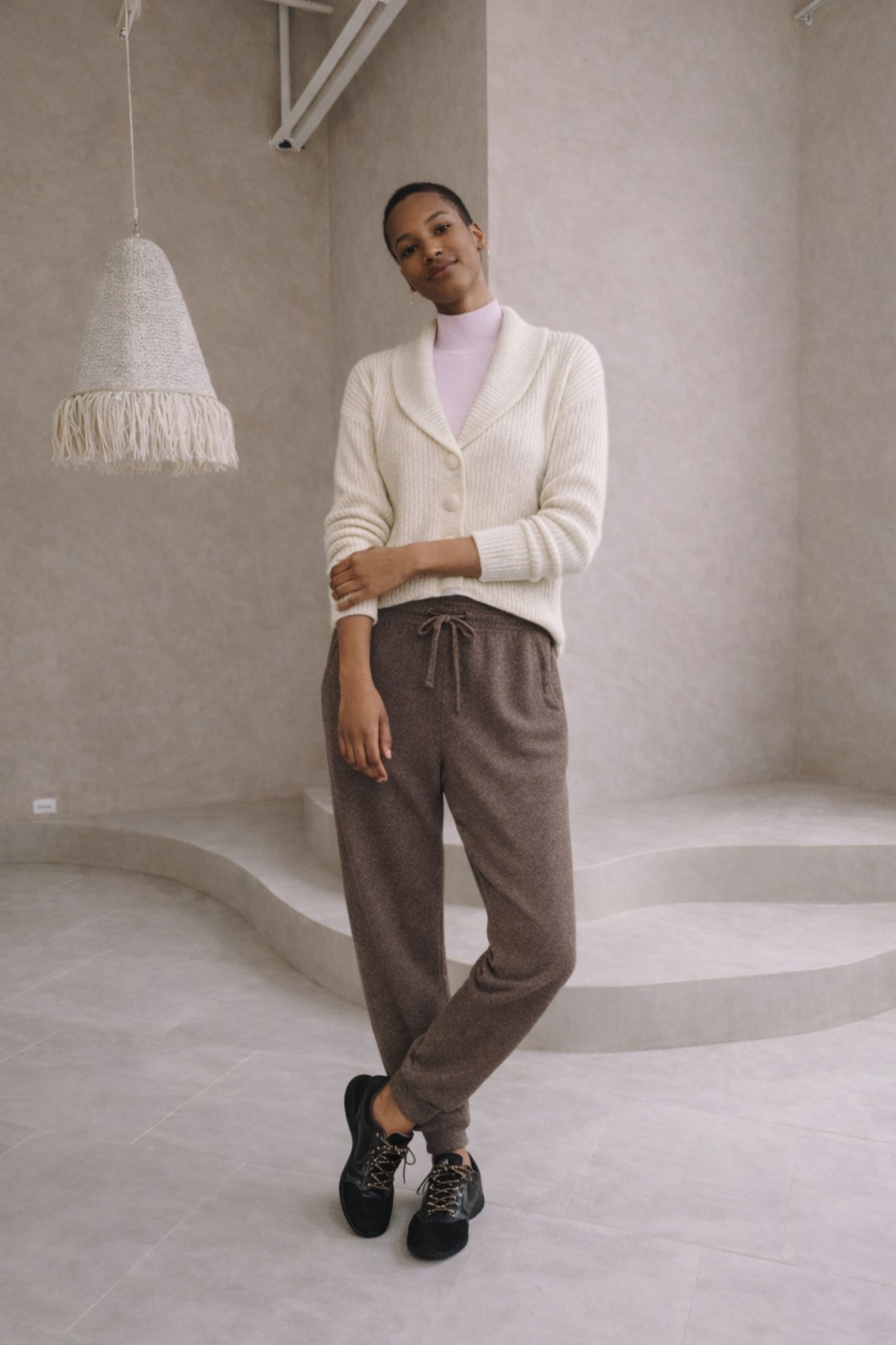 Suede Sneakers in Black