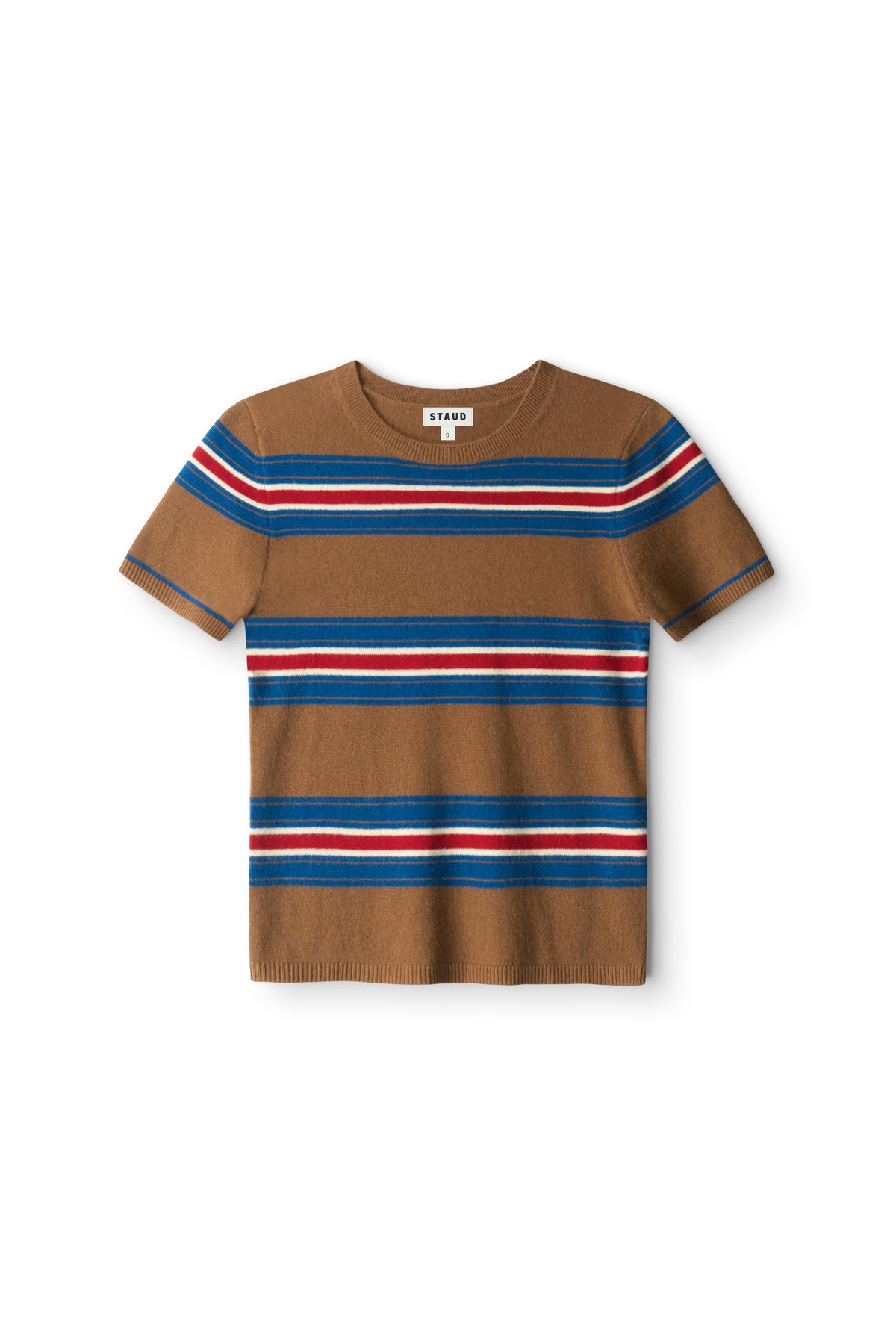 Easy Cashmere Tee - Savoy Stripe