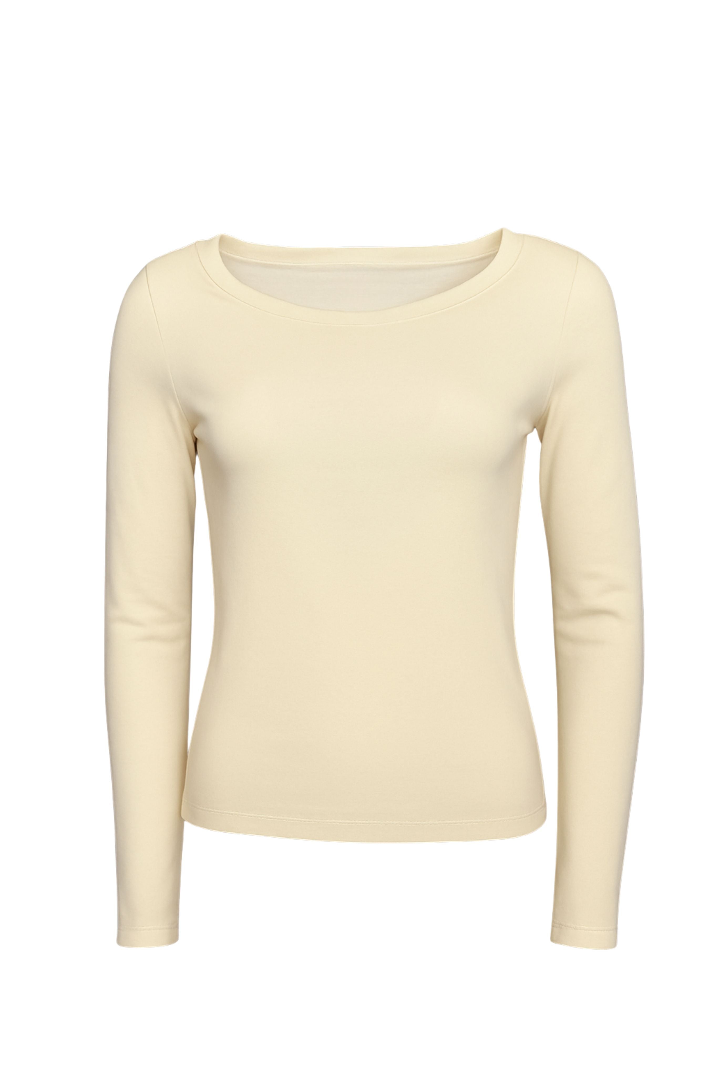 Steffi Ivory Long Sleeve Tee