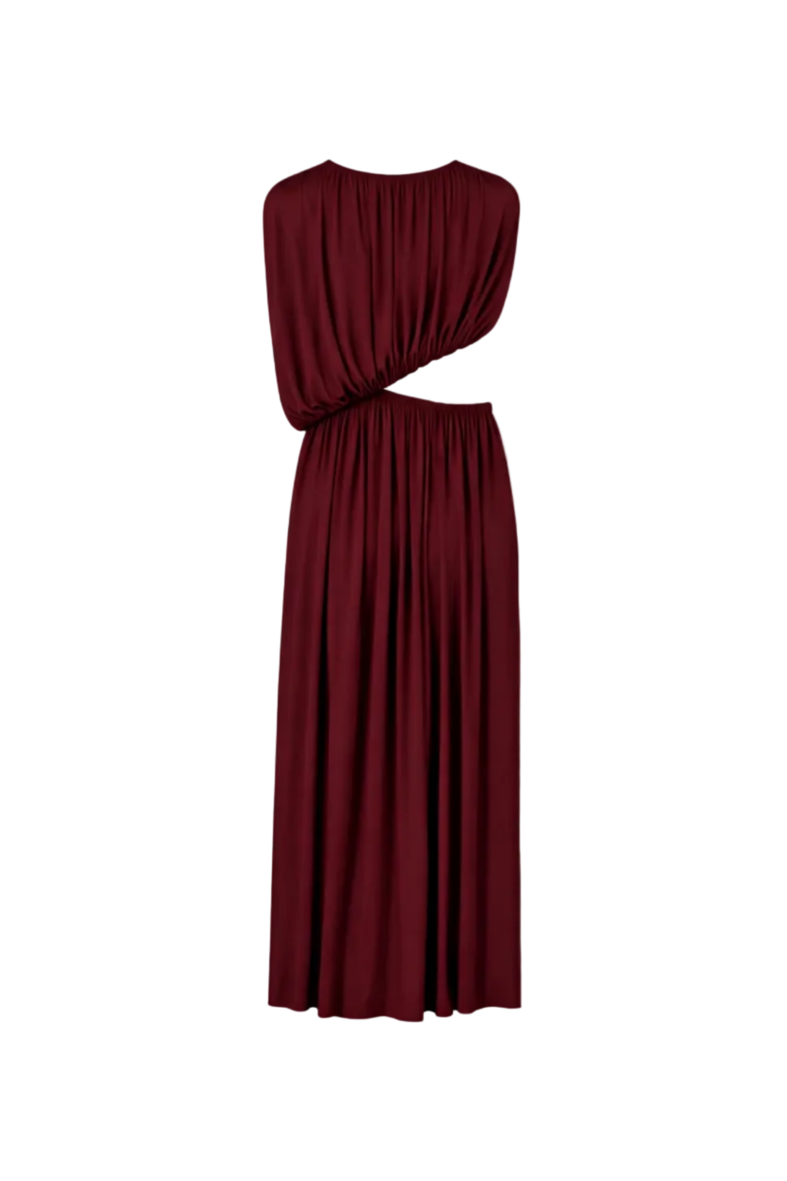 Gathered Draped Dress