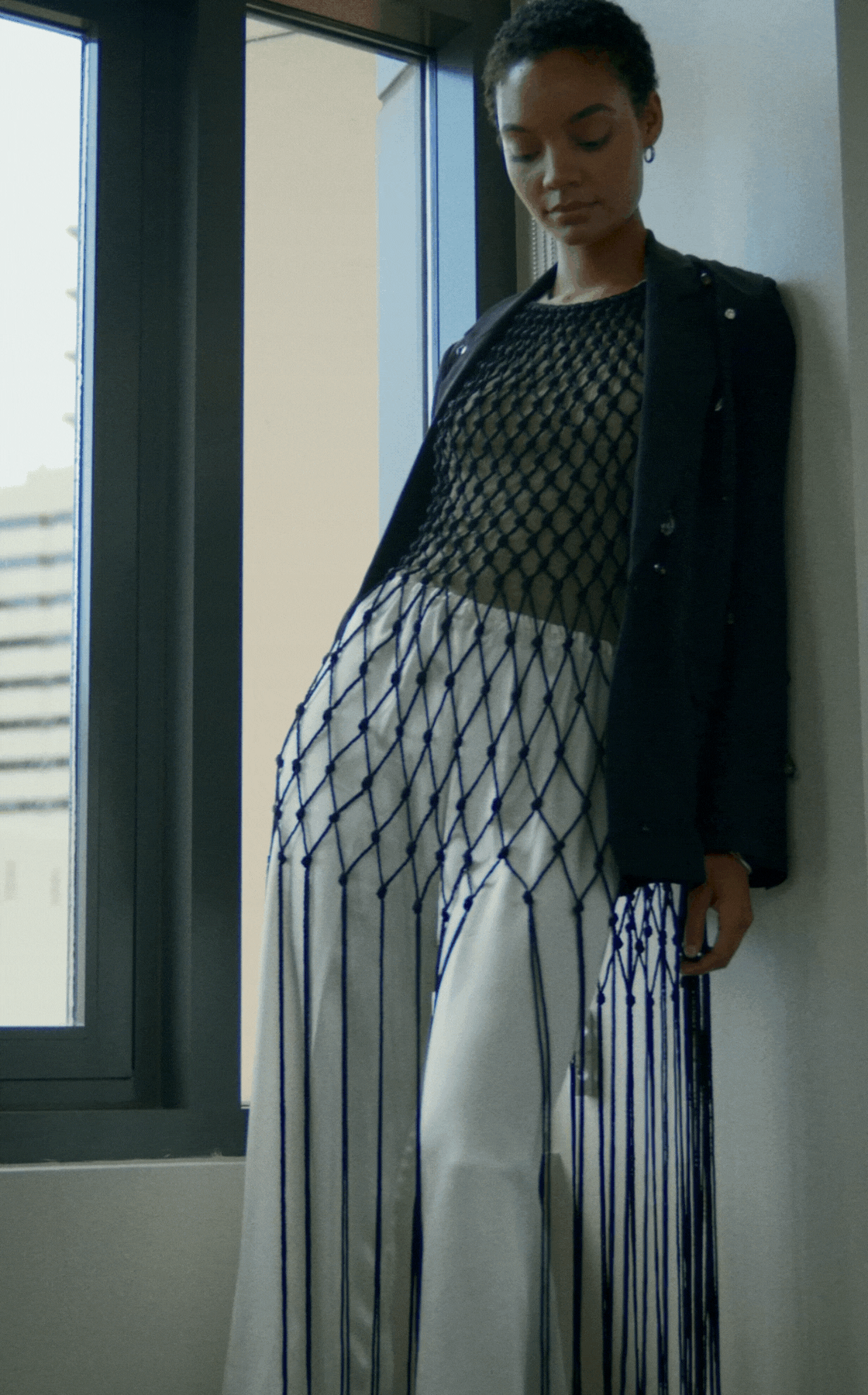 FORTE FORTE Shining Satin Flare Pants