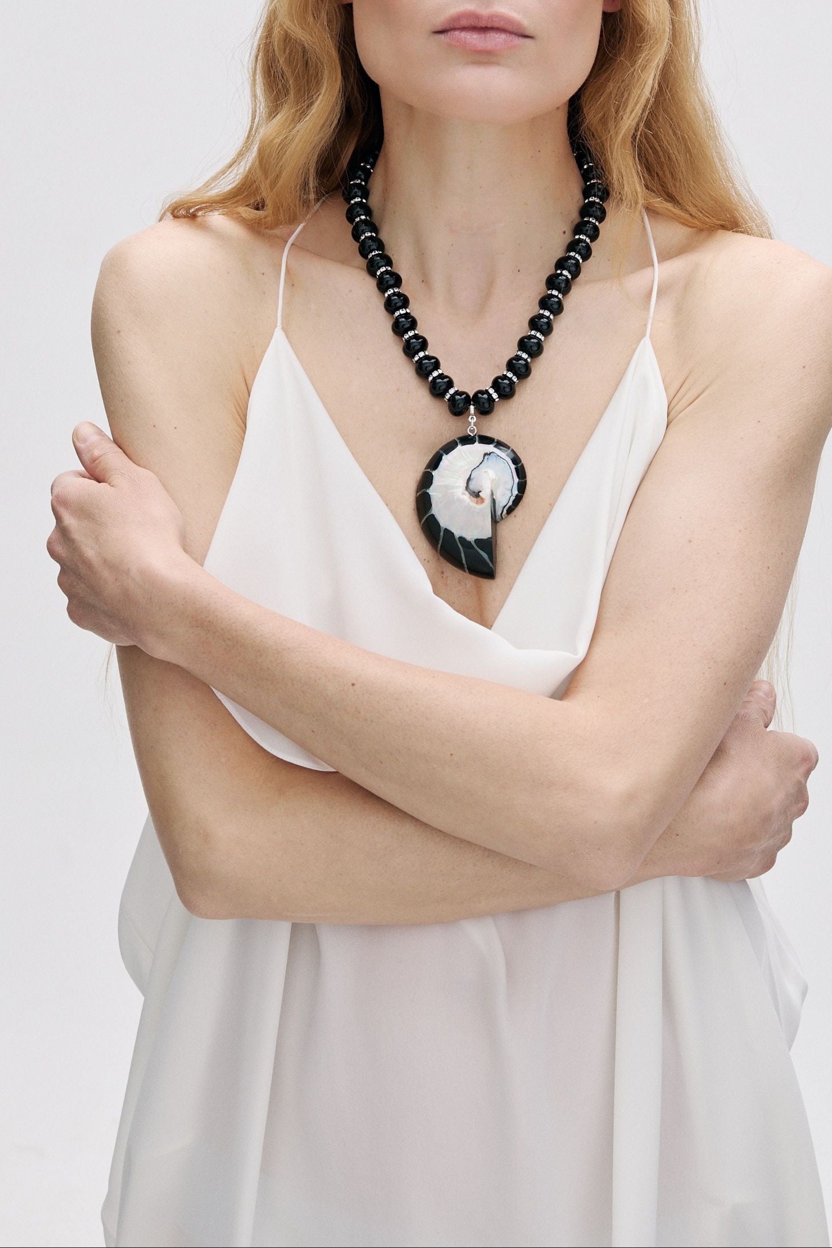 Riva Necklace in Black