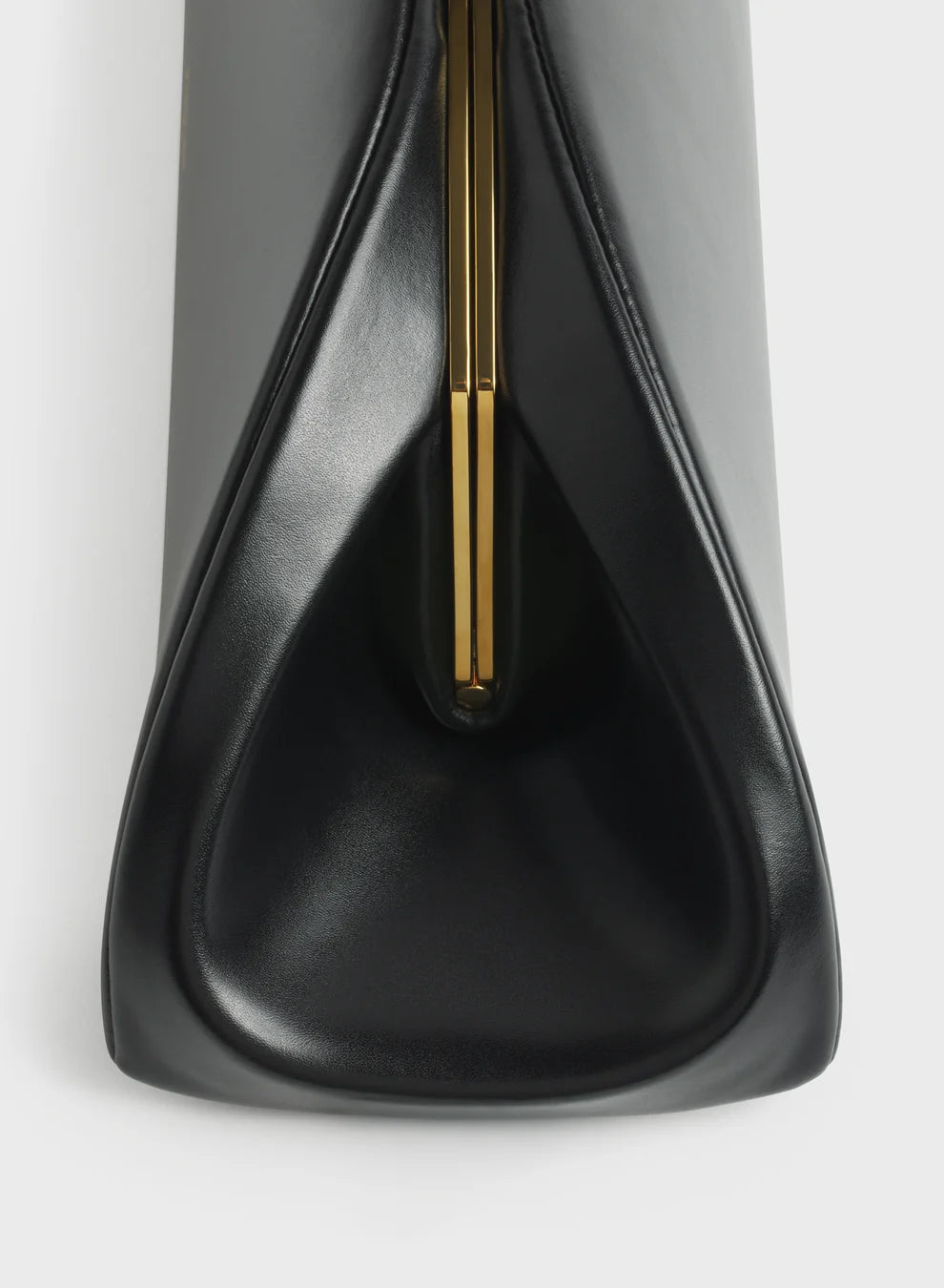 Leather Lua Clutch - Black