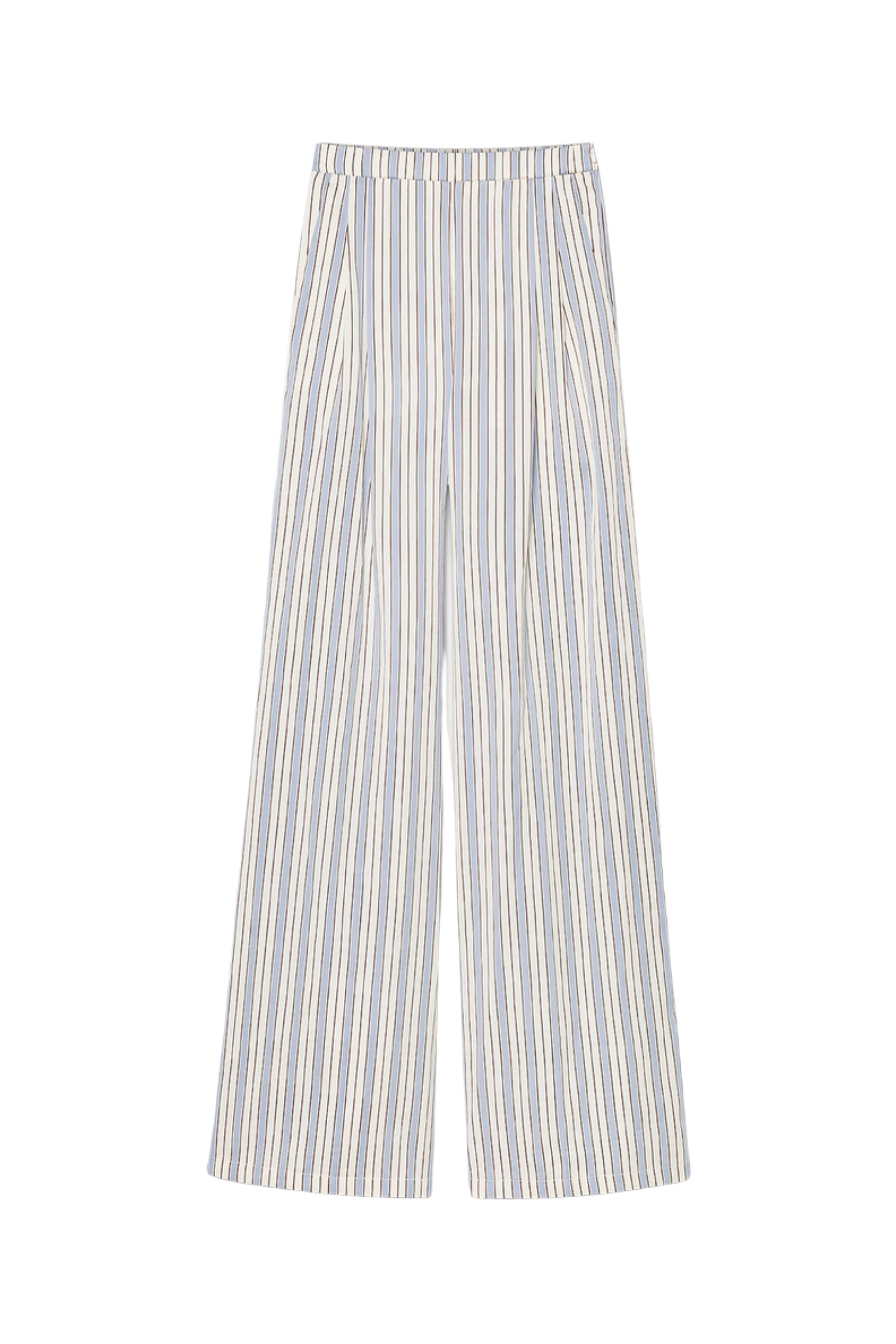 Cotton pinstripe pants
