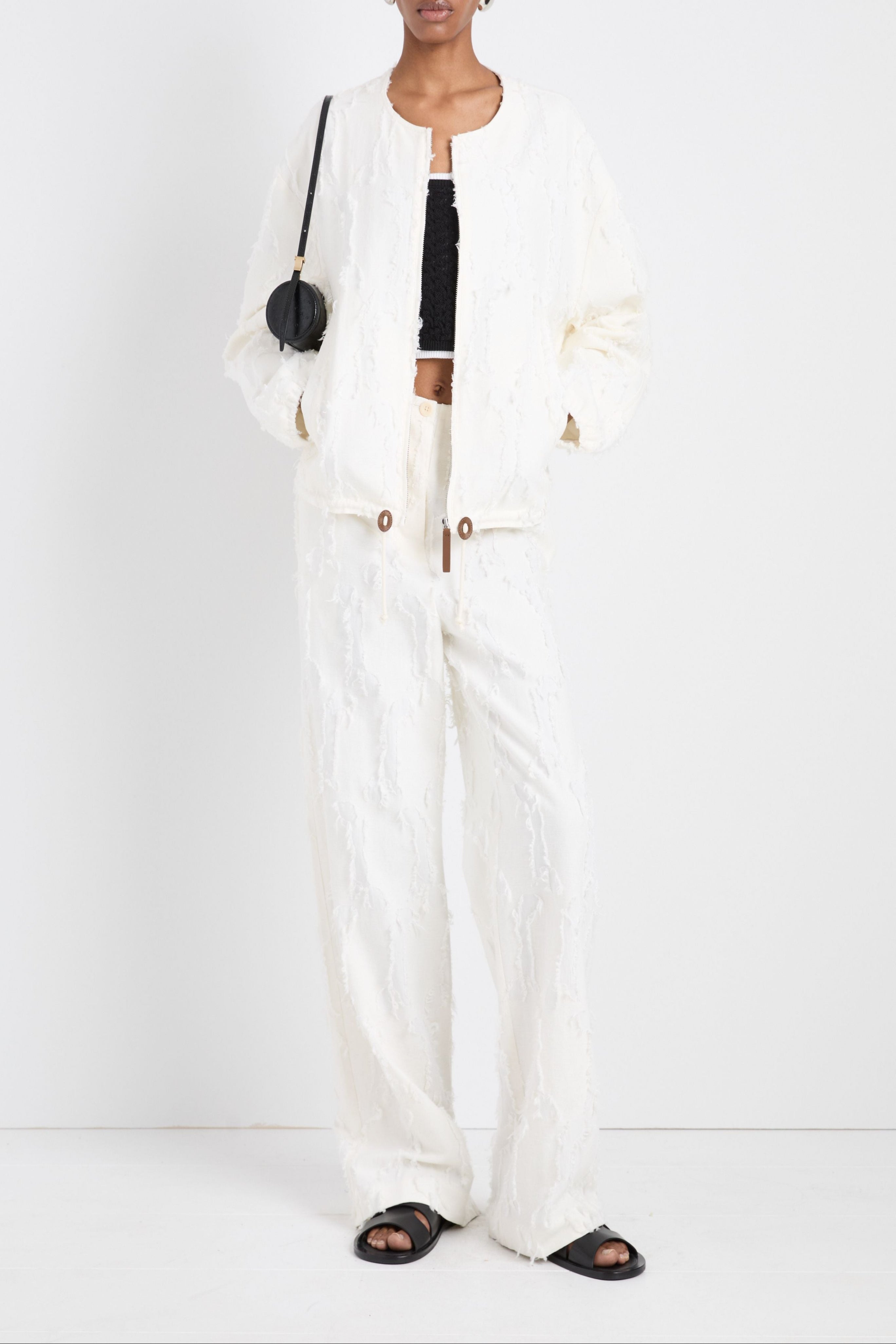 Madigan Jacket in Jacquard Cotton