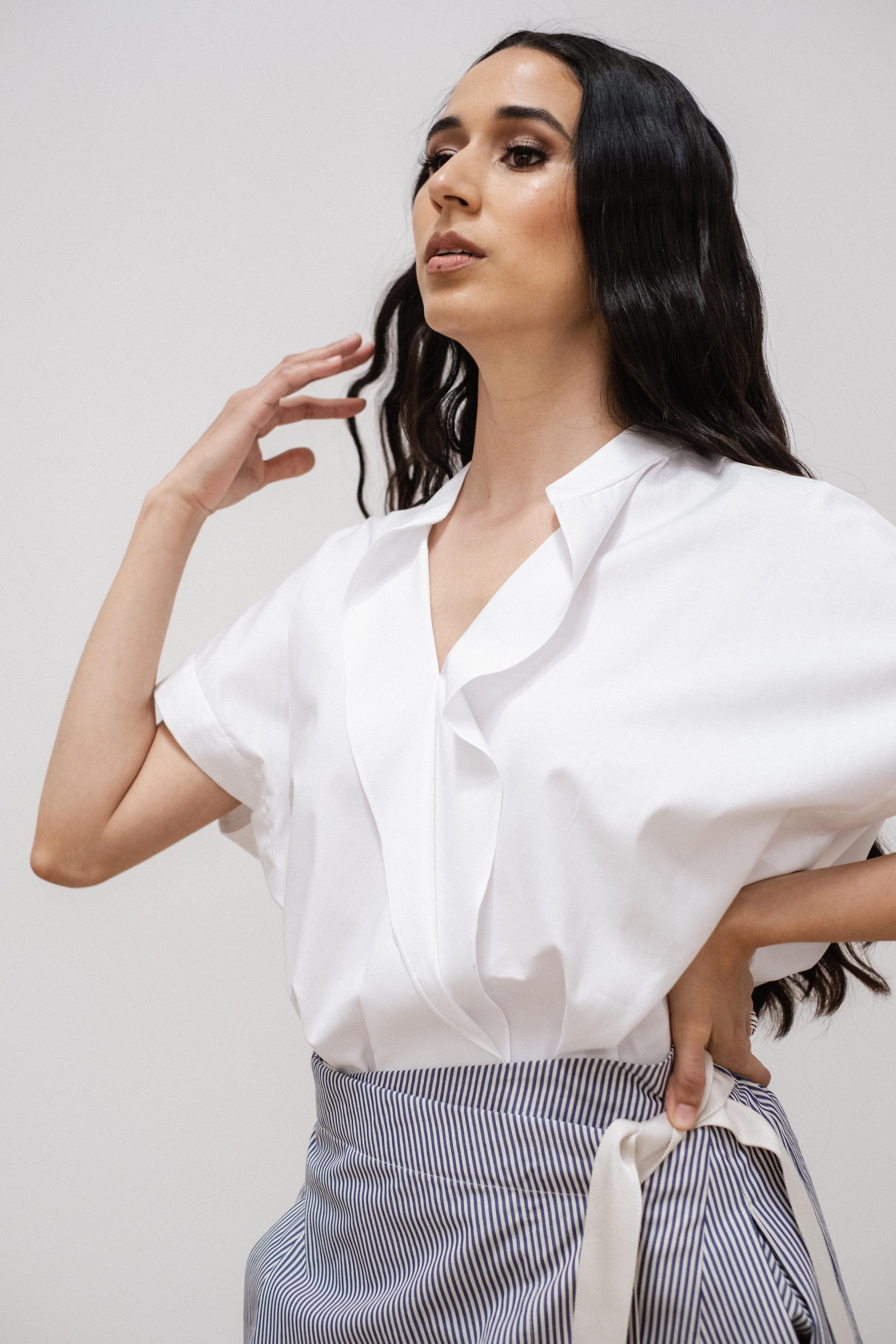 ZERO + MARIA CORNEJO Fin Gaban Shirt